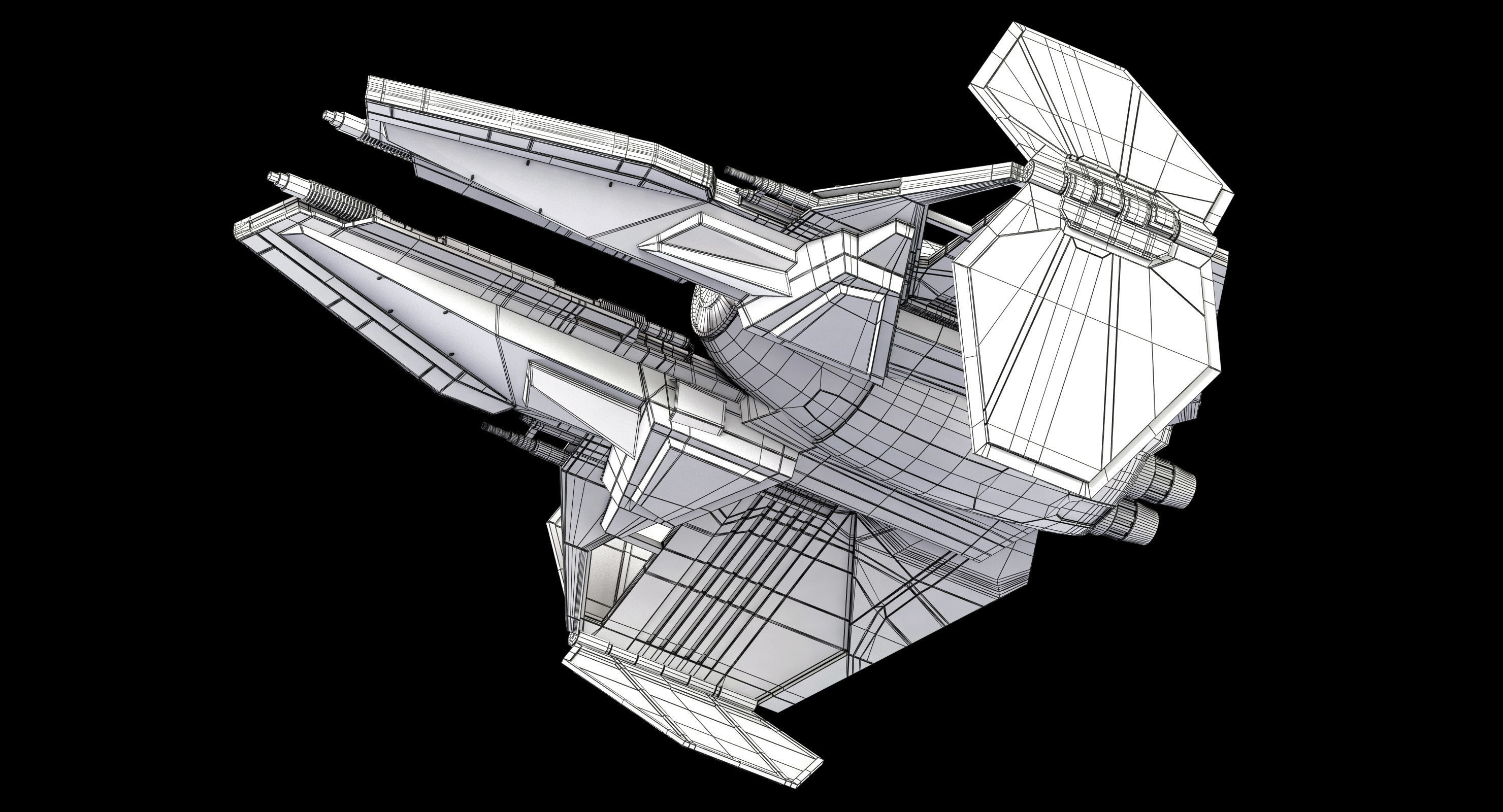 Star Wars ETA-2 Jedi Interceptor 3D model_25