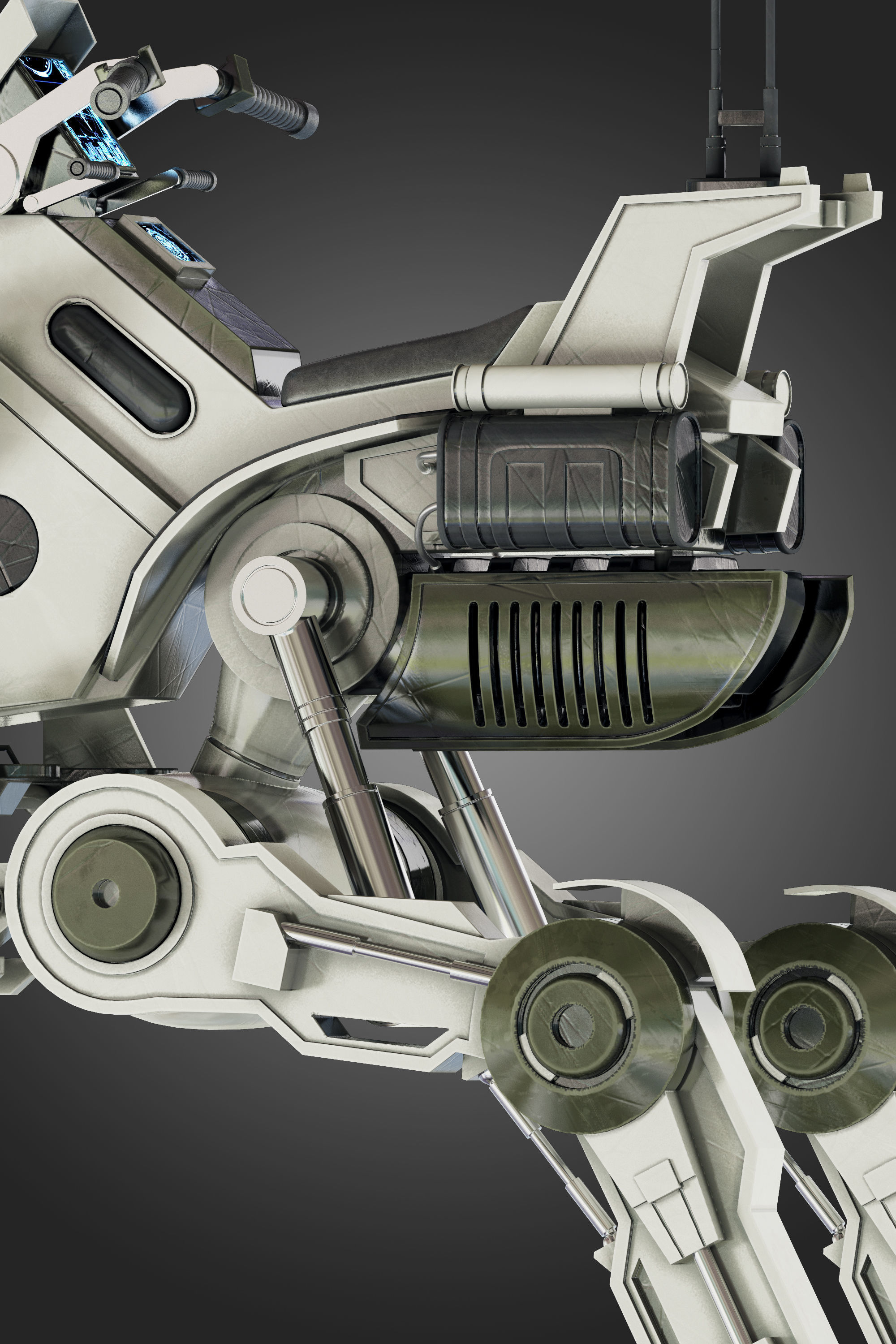 Star Wars AT-RT Walker  3D model_14