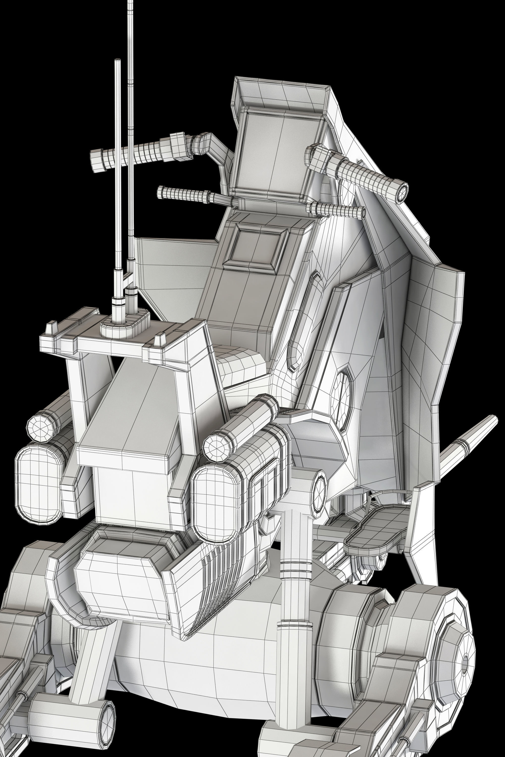 Star Wars AT-RT Walker  3D model_27