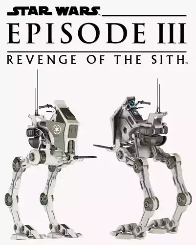 Star Wars AT-RT Walker  3D model