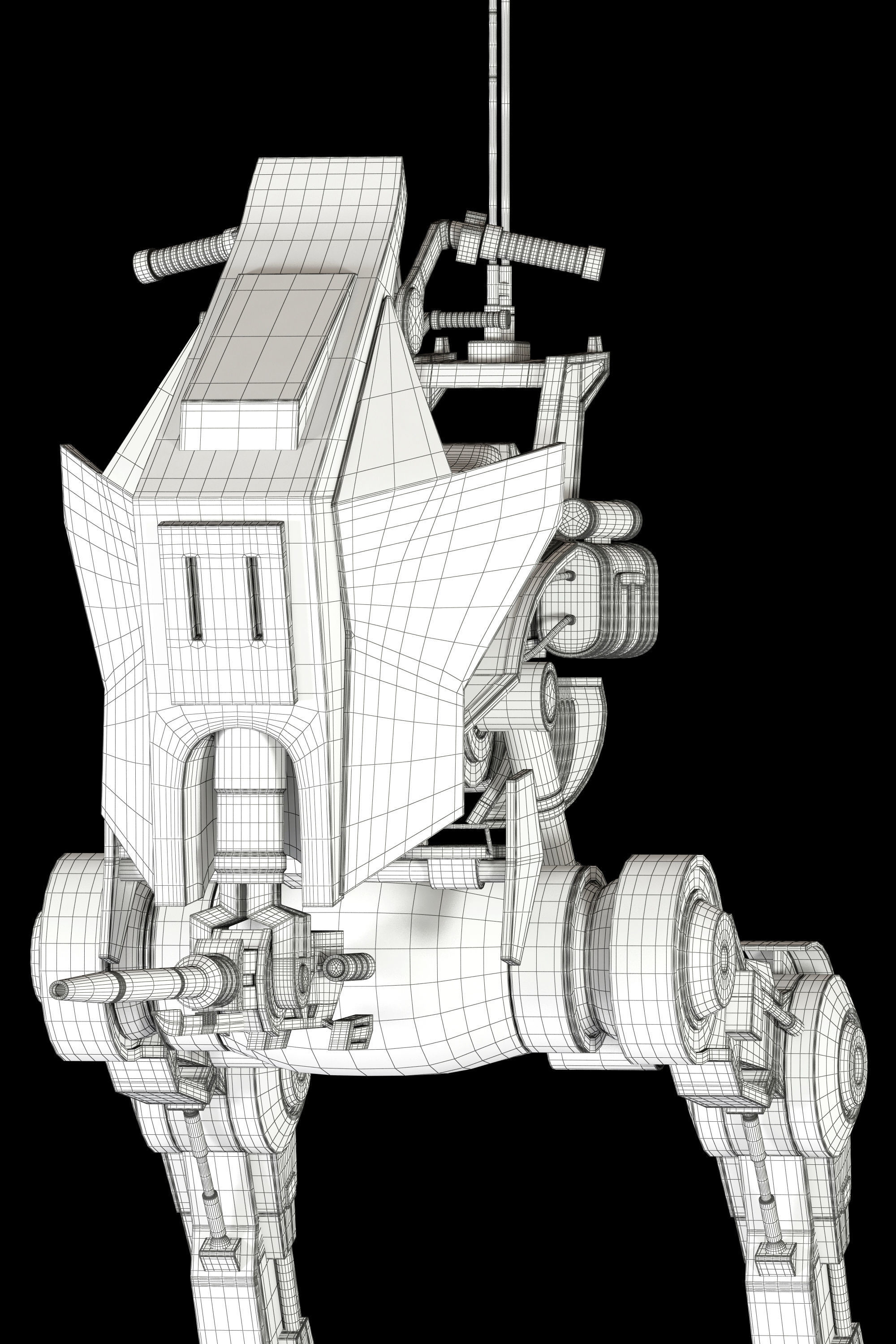 Star Wars AT-RT Walker  3D model_21
