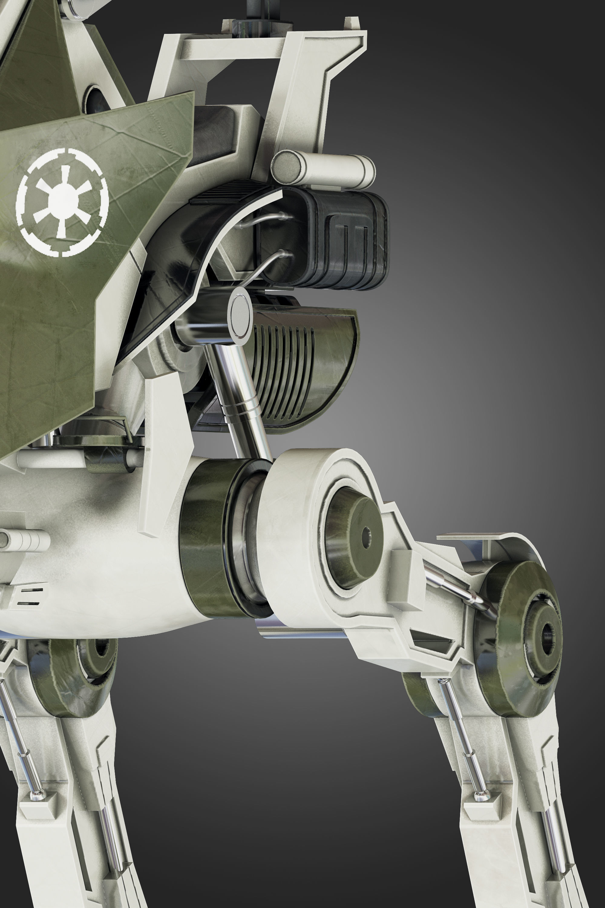Star Wars AT-RT Walker  3D model_12