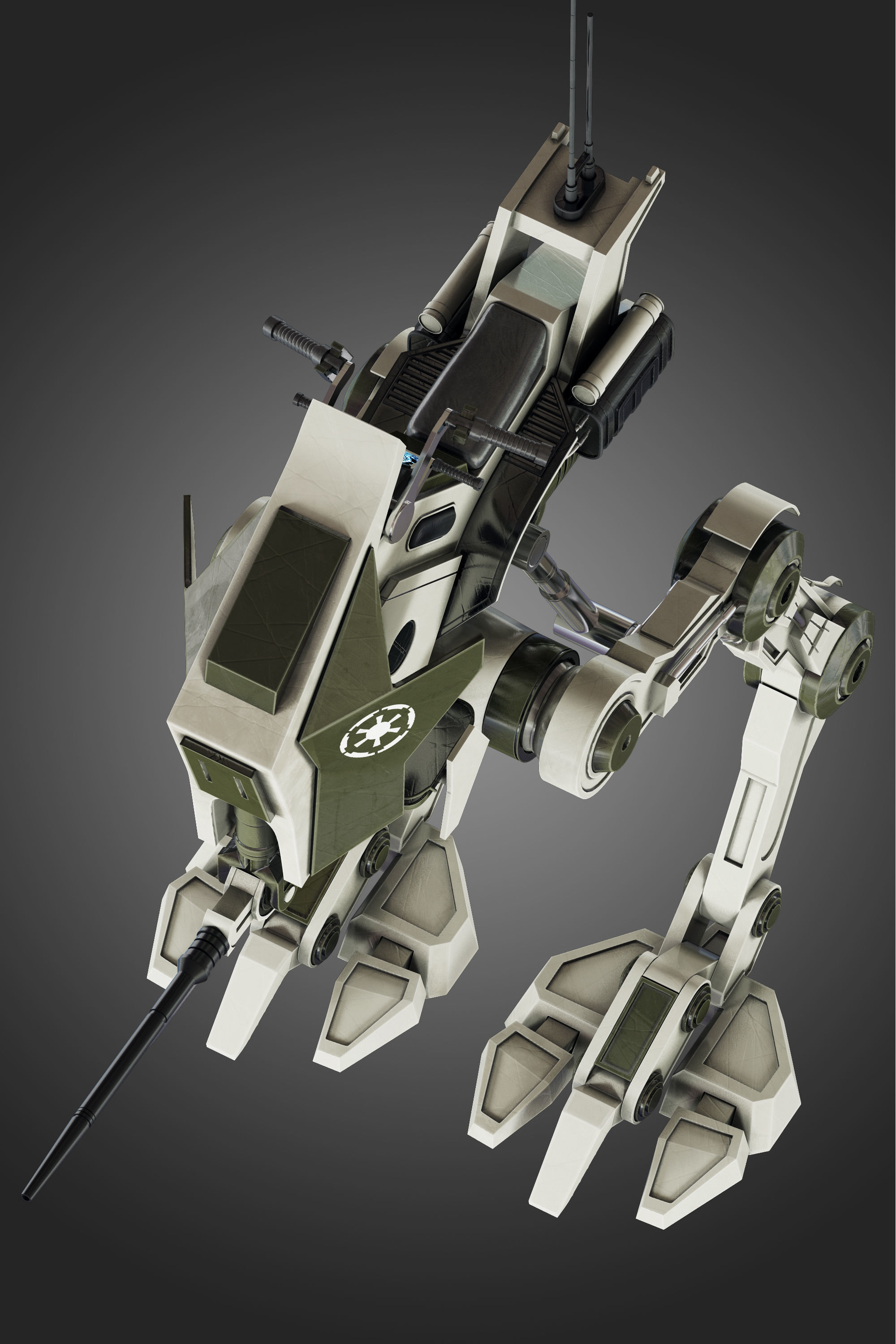 Star Wars AT-RT Walker  3D model_13