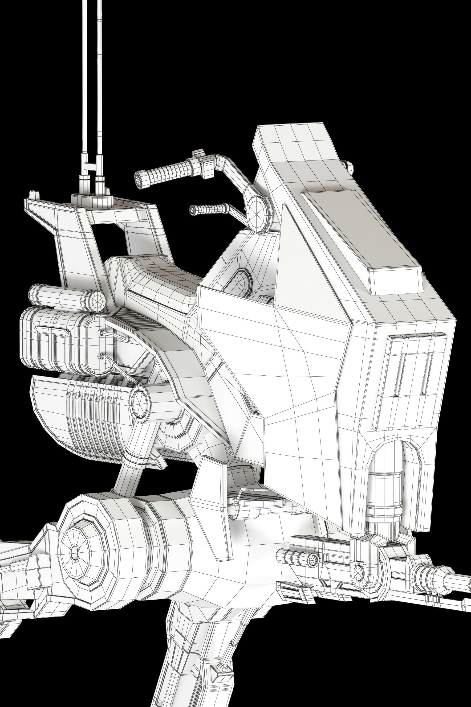 Star Wars AT-RT Walker  3D model_23