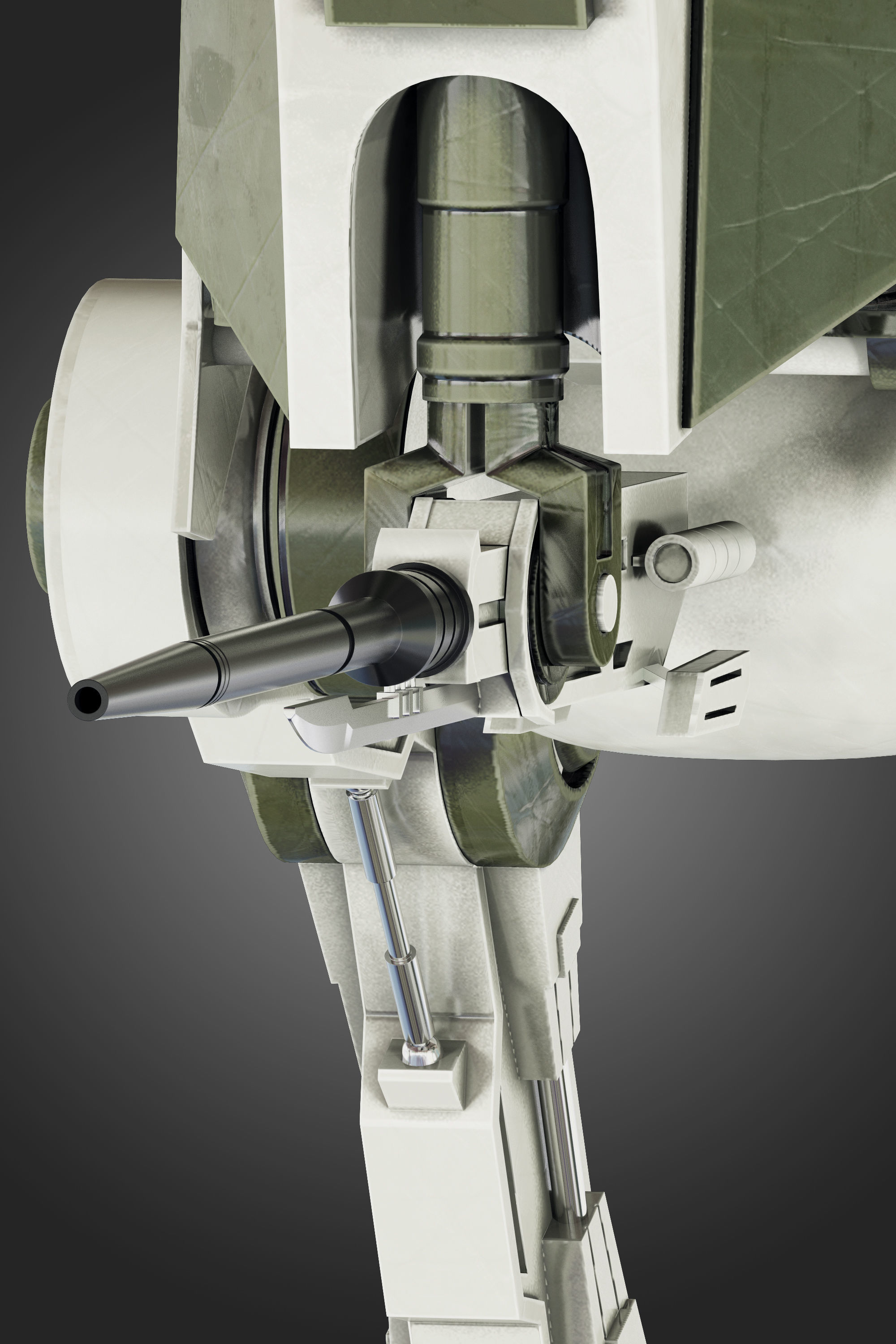 Star Wars AT-RT Walker  3D model_11