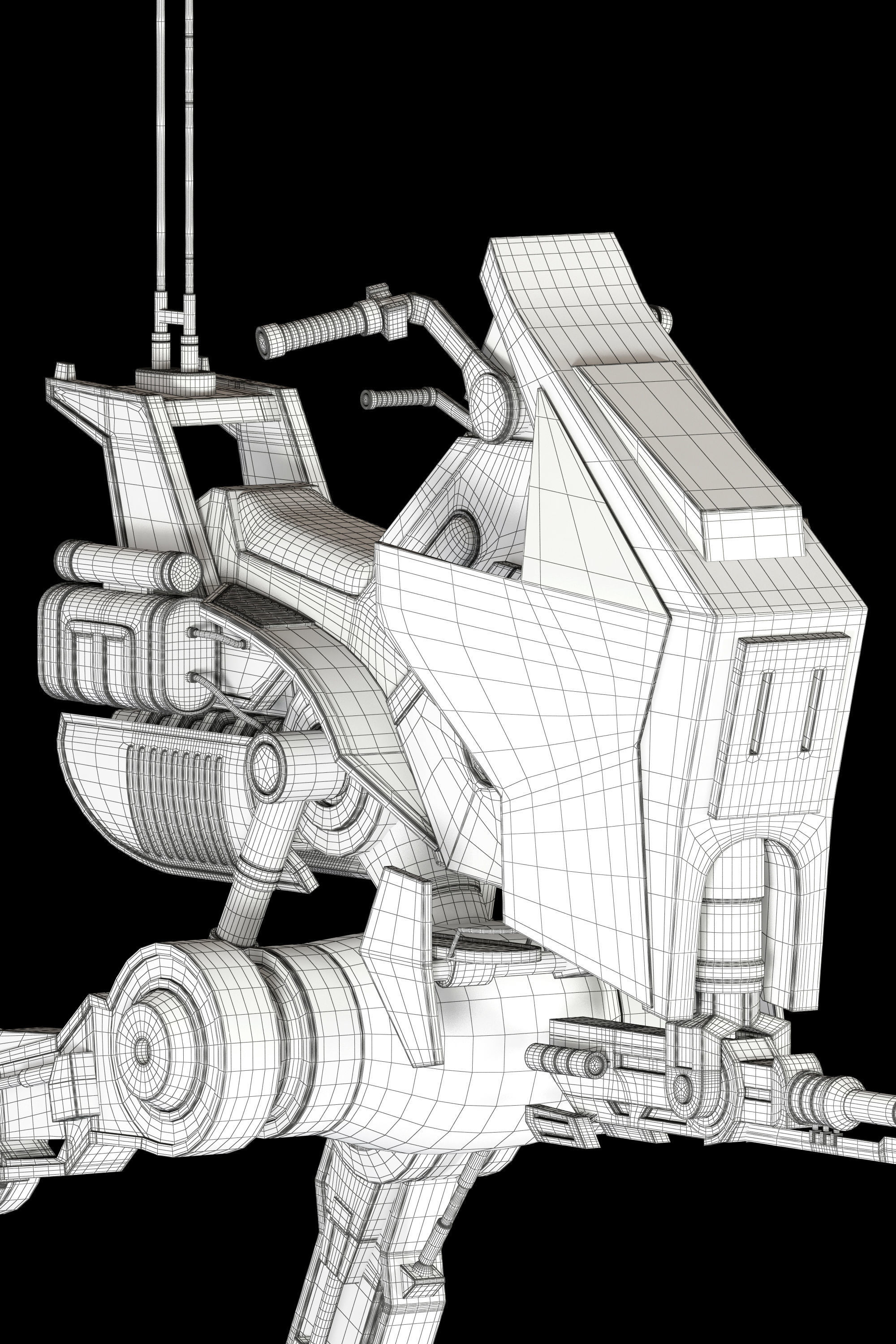 Star Wars AT-RT Walker  3D model_22