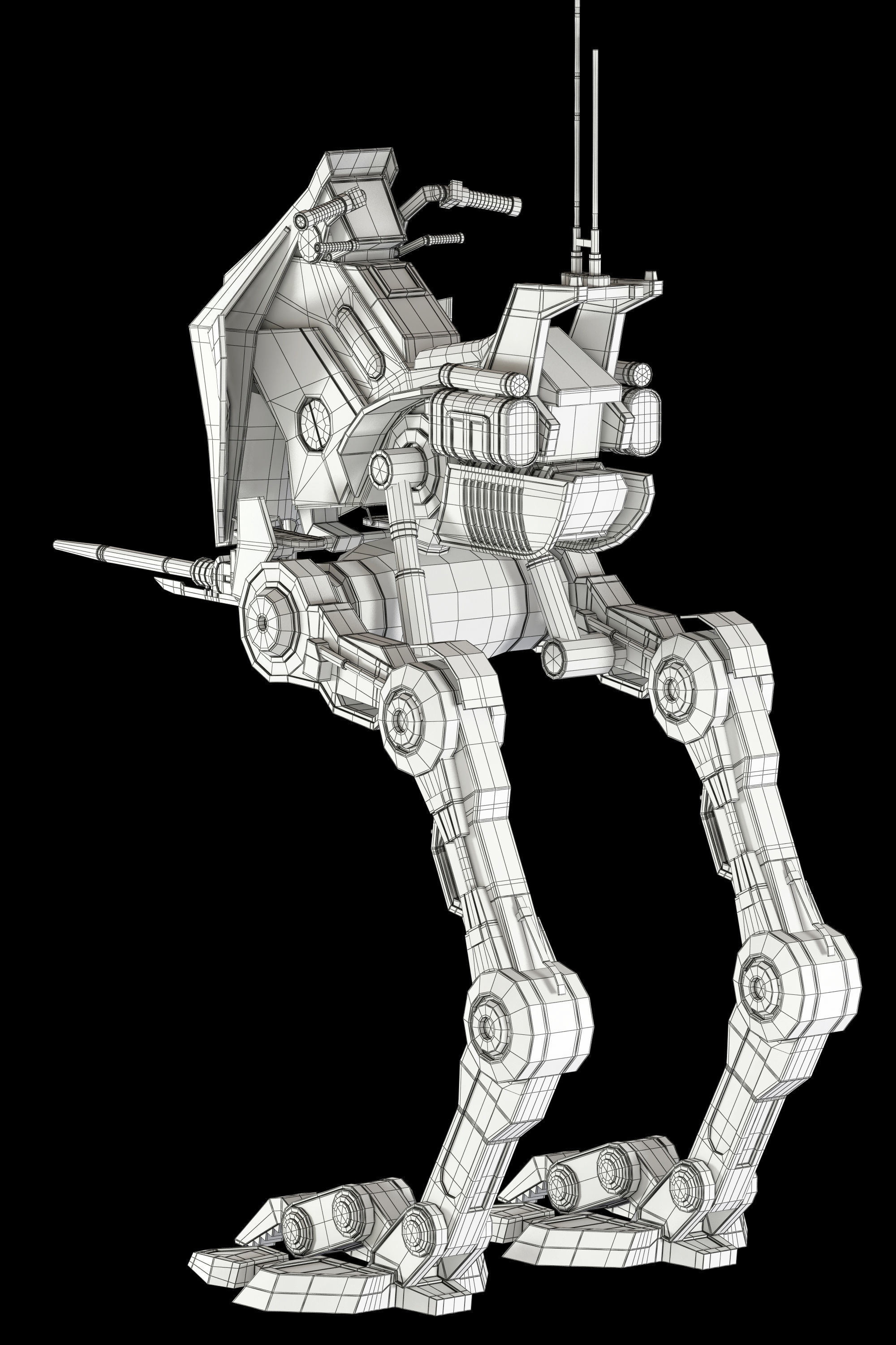 Star Wars AT-RT Walker  3D model_19
