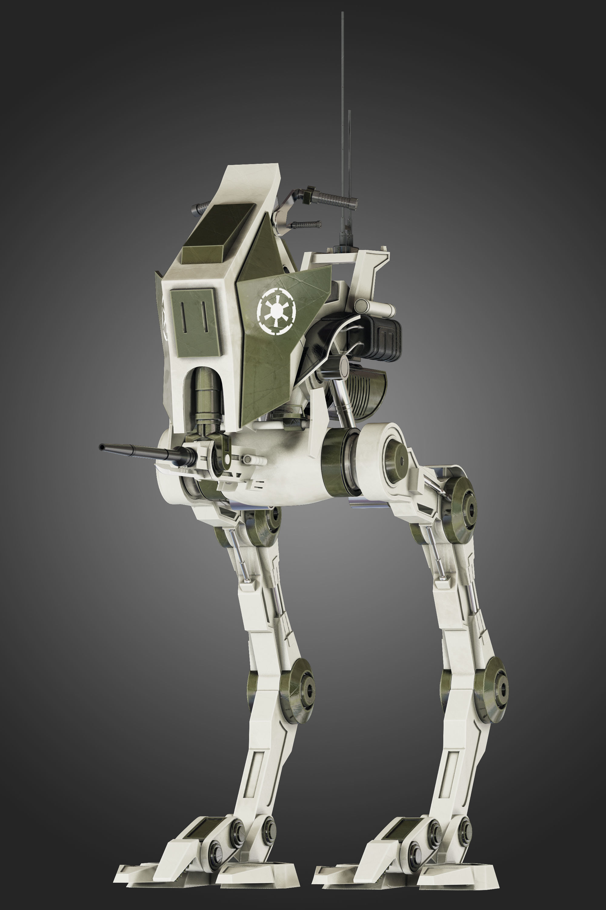 Star Wars AT-RT Walker  3D model_15