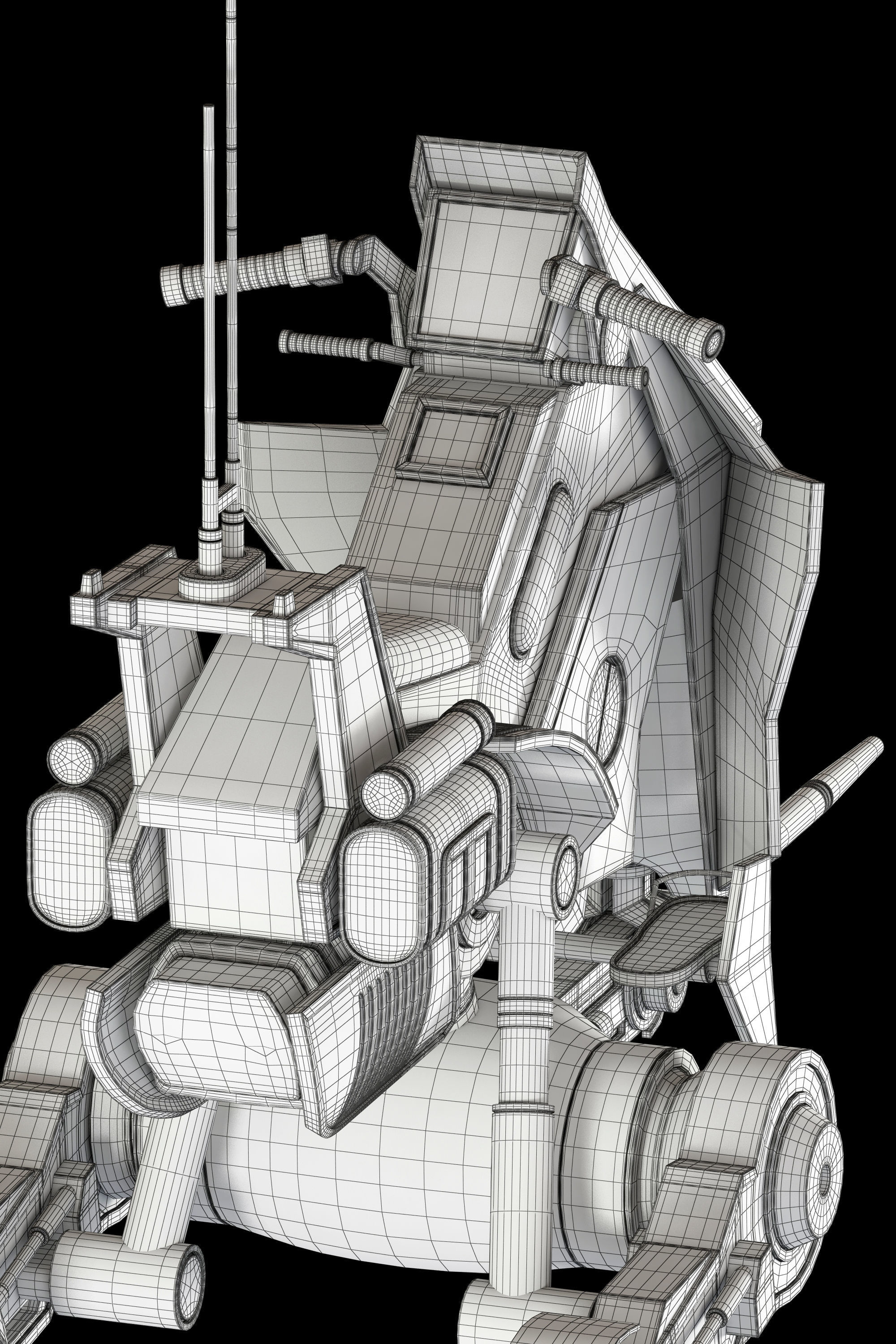 Star Wars AT-RT Walker  3D model_26
