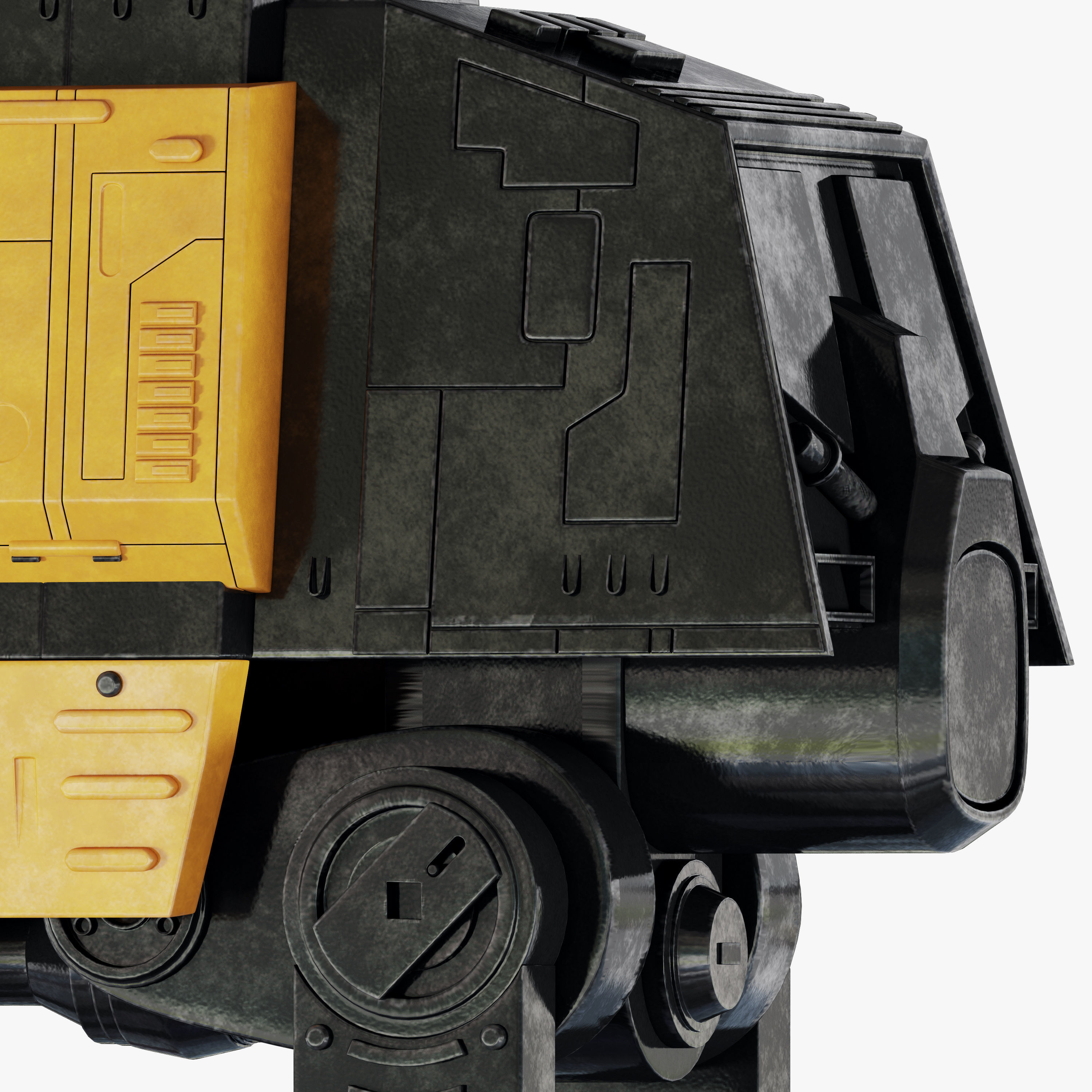Star Wars AT-ACT walker 3D model_17