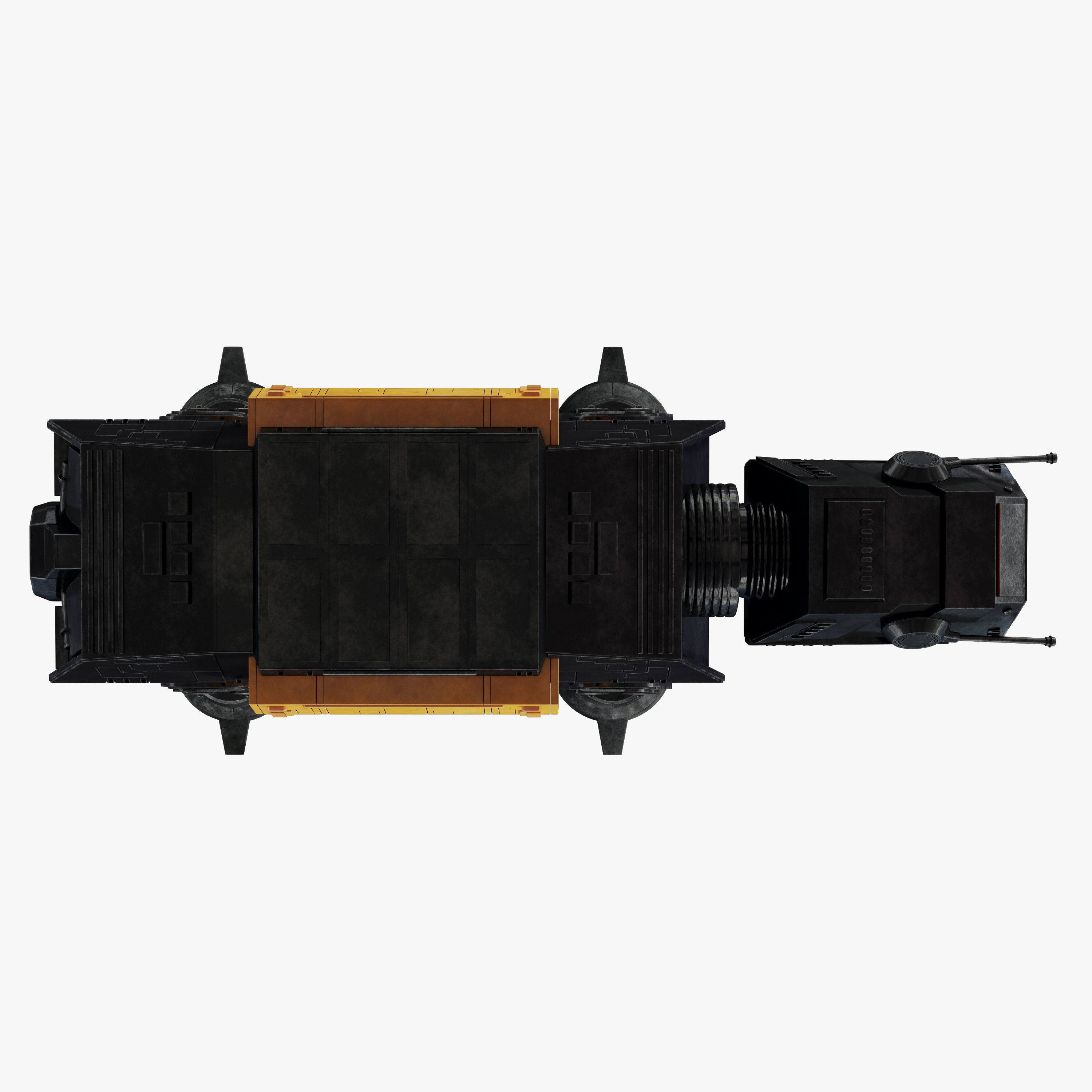 Star Wars AT-ACT walker 3D model_8