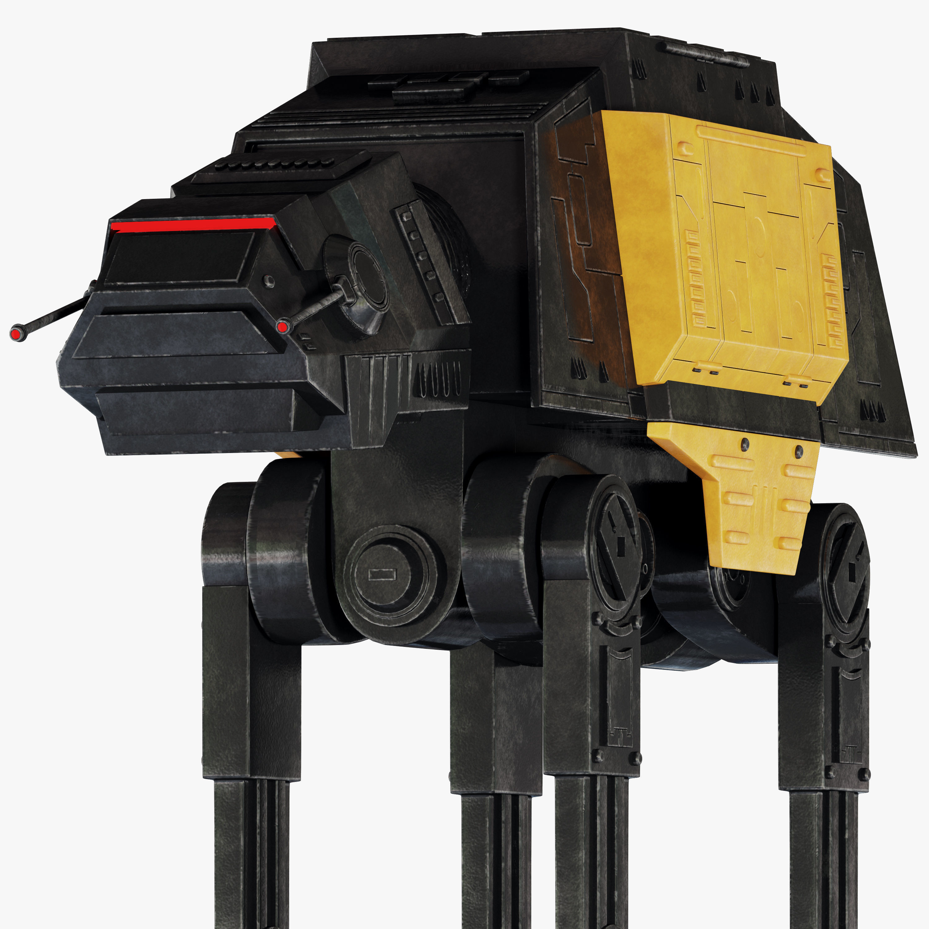 Star Wars AT-ACT walker 3D model_18
