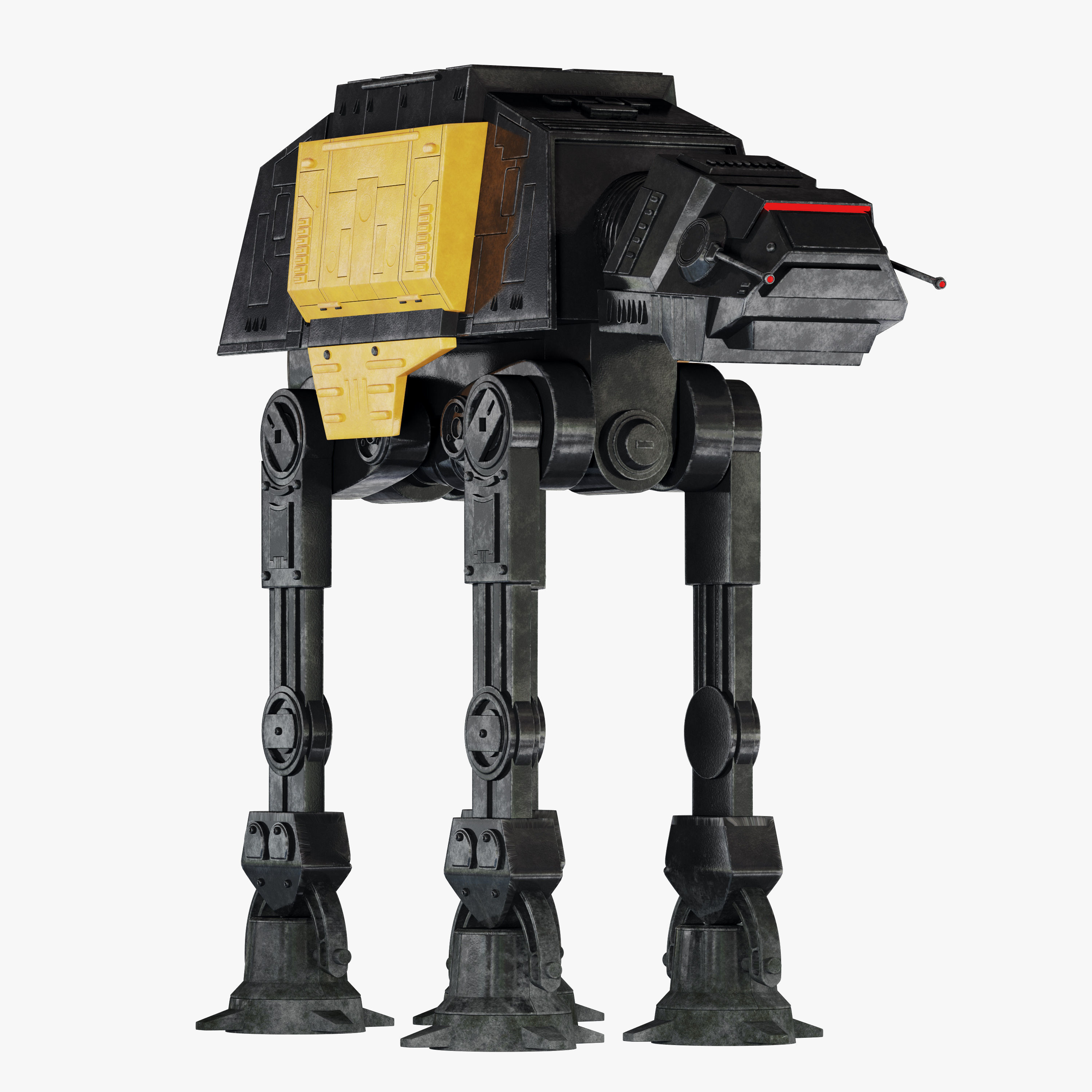 Star Wars AT-ACT walker 3D model_5