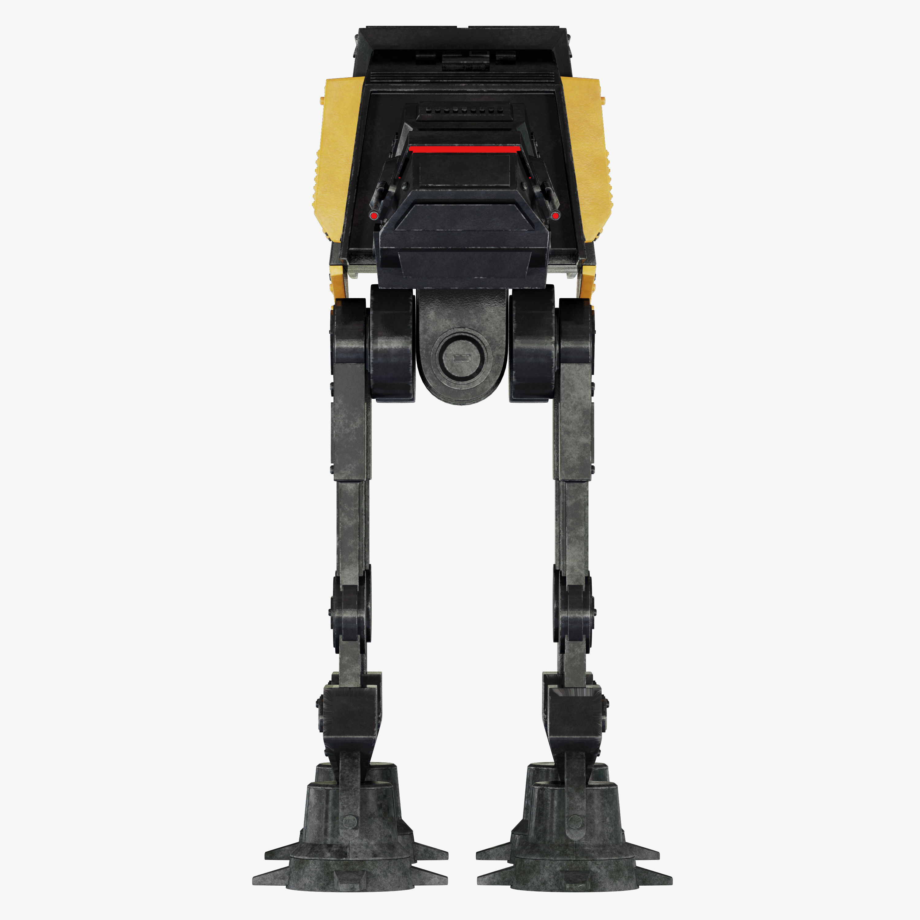 Star Wars AT-ACT walker 3D model_7