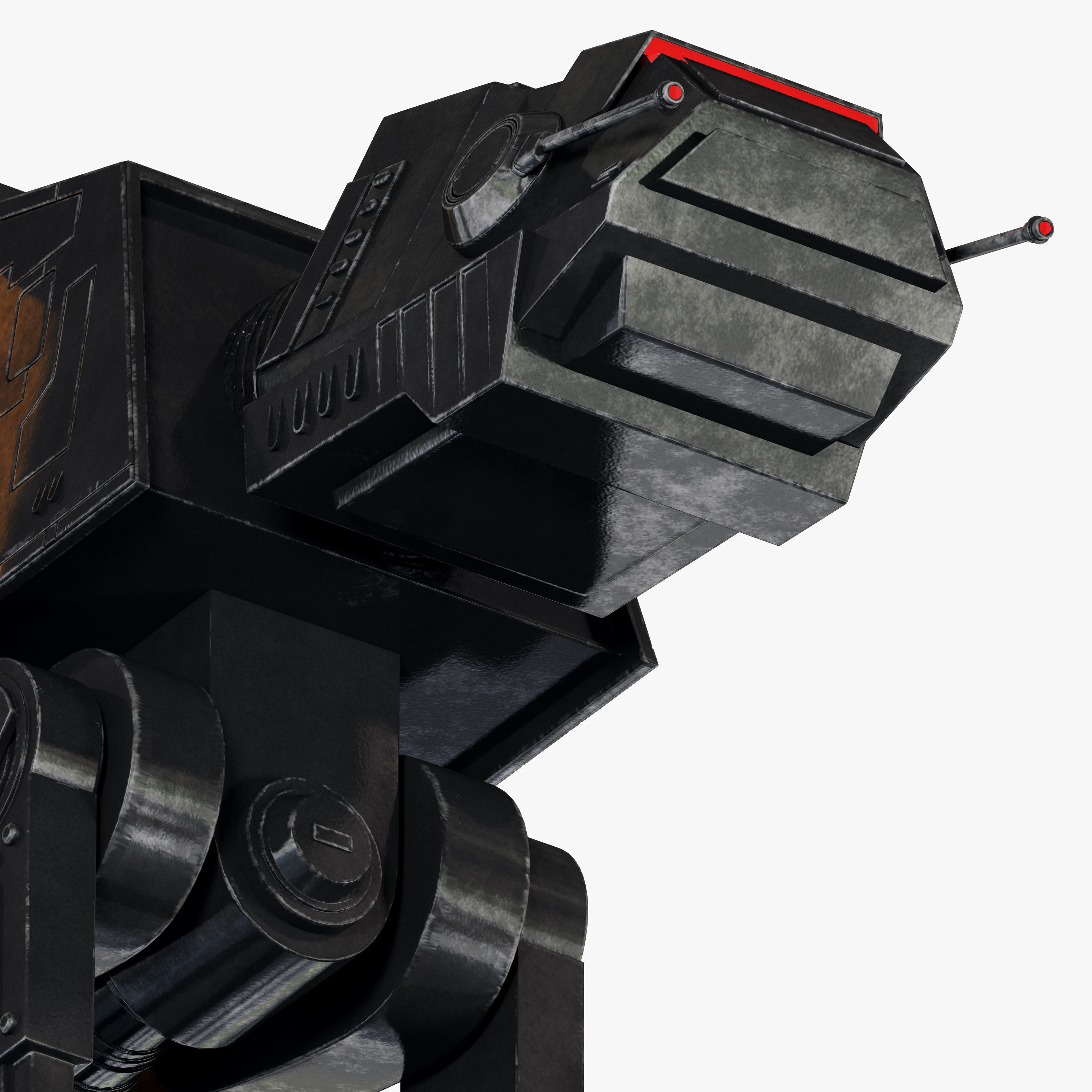 Star Wars AT-ACT walker 3D model_15