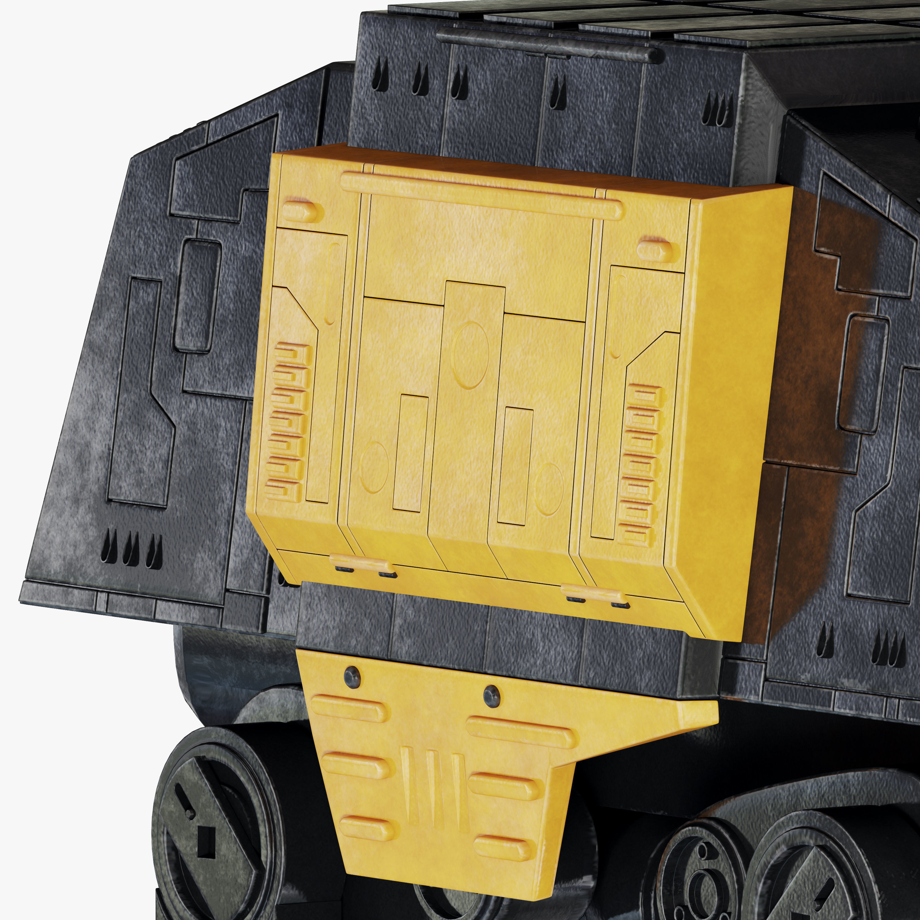 Star Wars AT-ACT walker 3D model_12