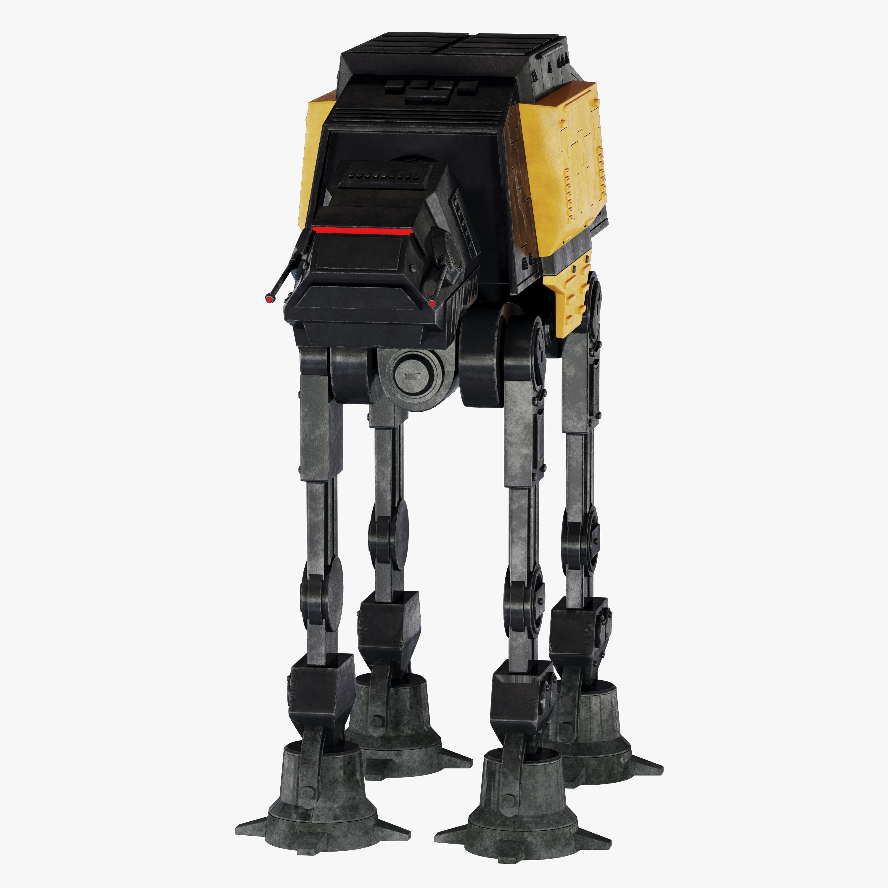Star Wars AT-ACT walker 3D model_10