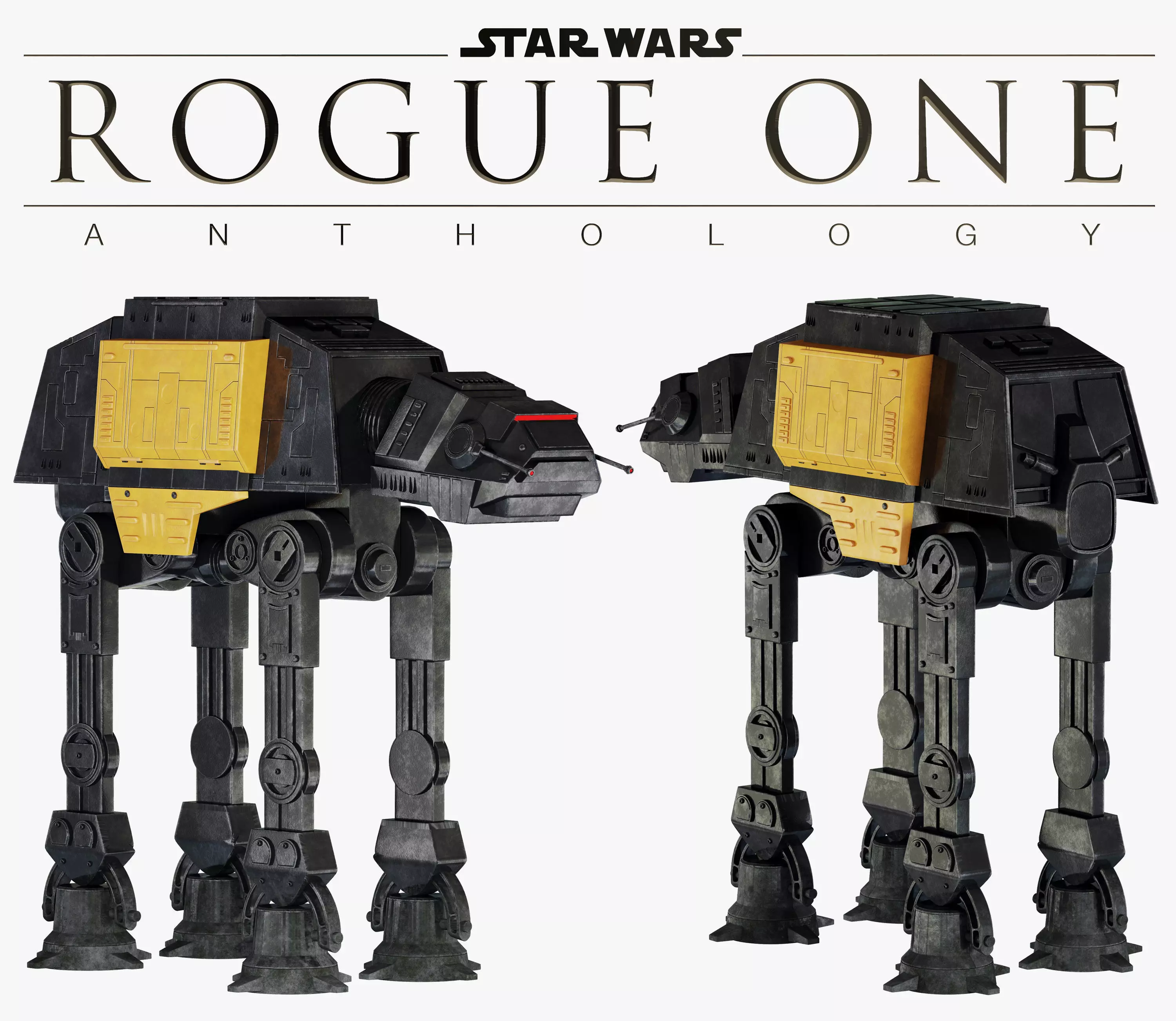 Star Wars AT-ACT walker 3D model_0