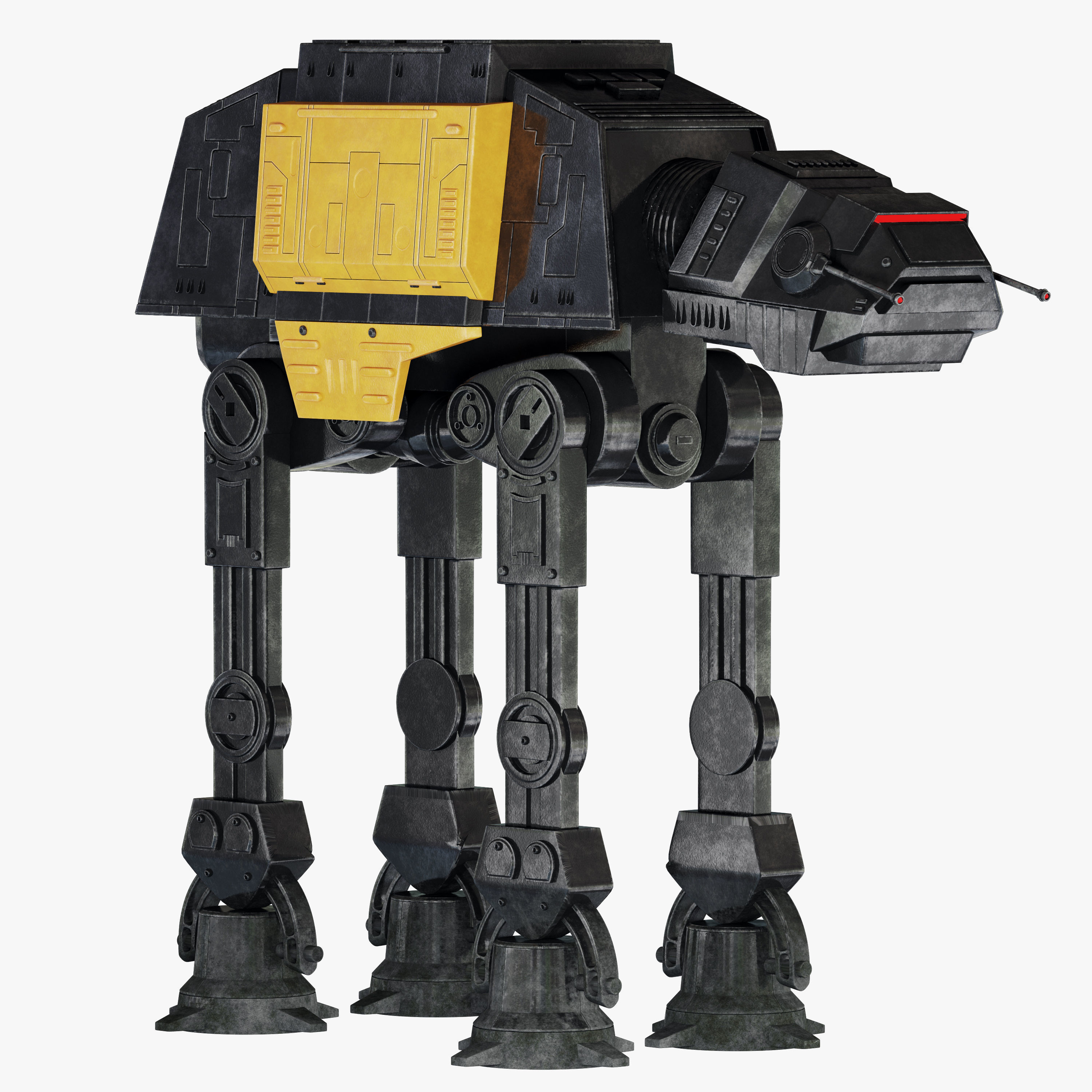 Star Wars AT-ACT walker 3D model_2