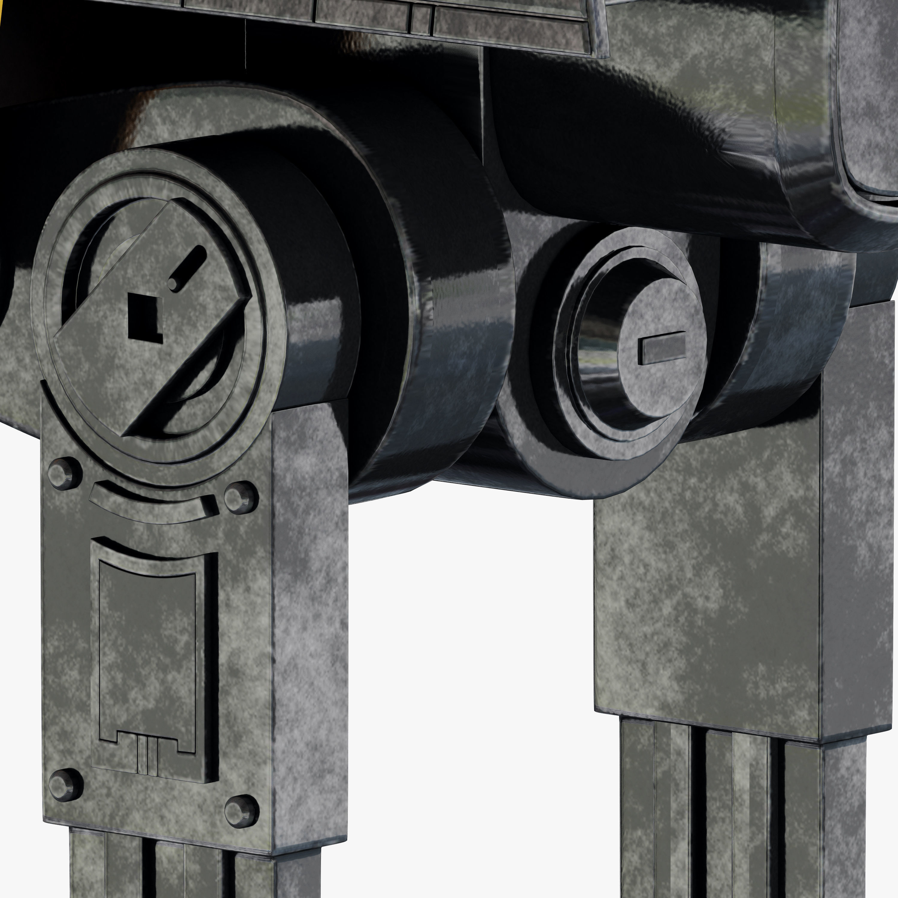 Star Wars AT-ACT walker 3D model_14