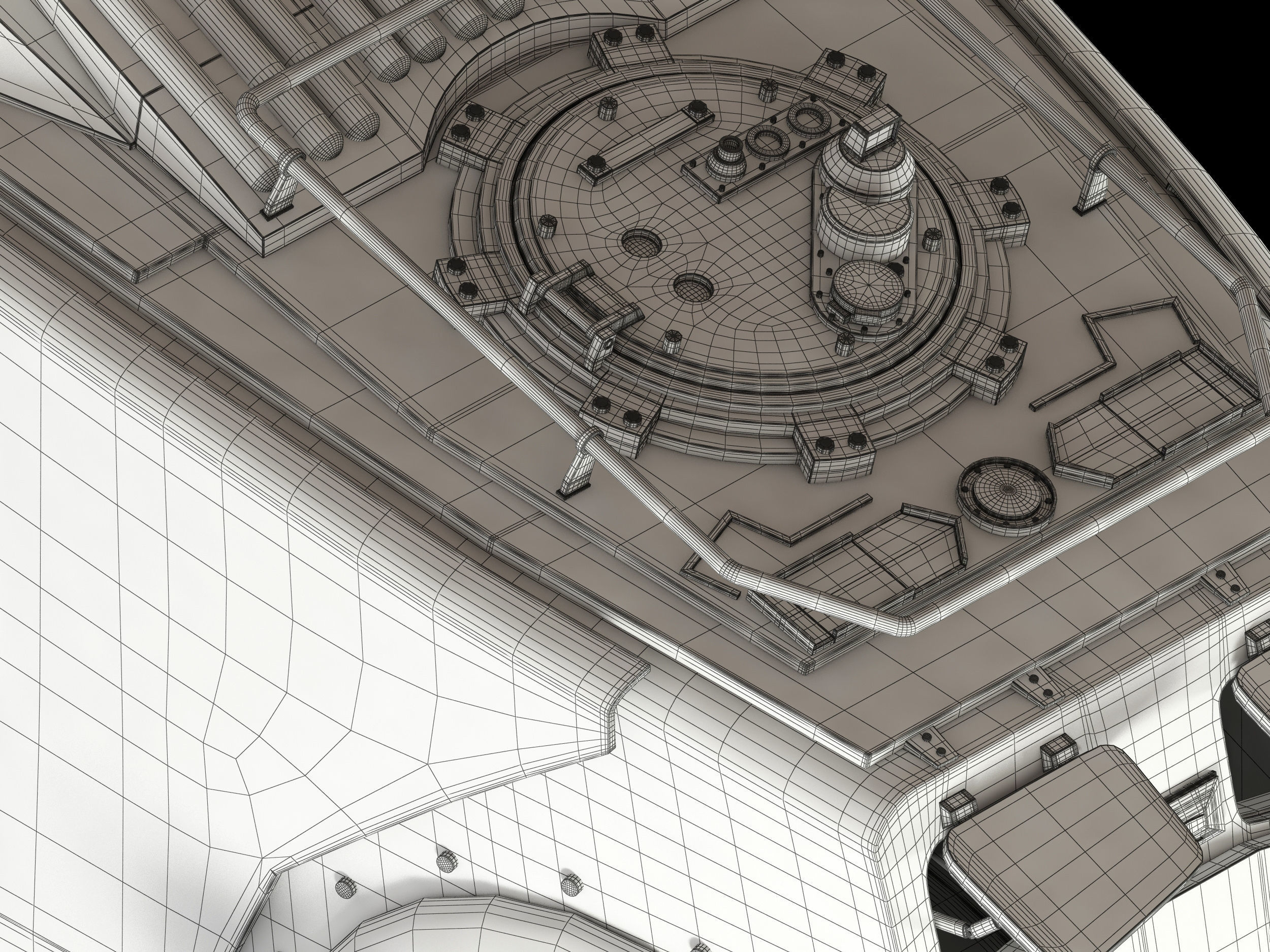 Star Wars AT-ST walker 3D model_33