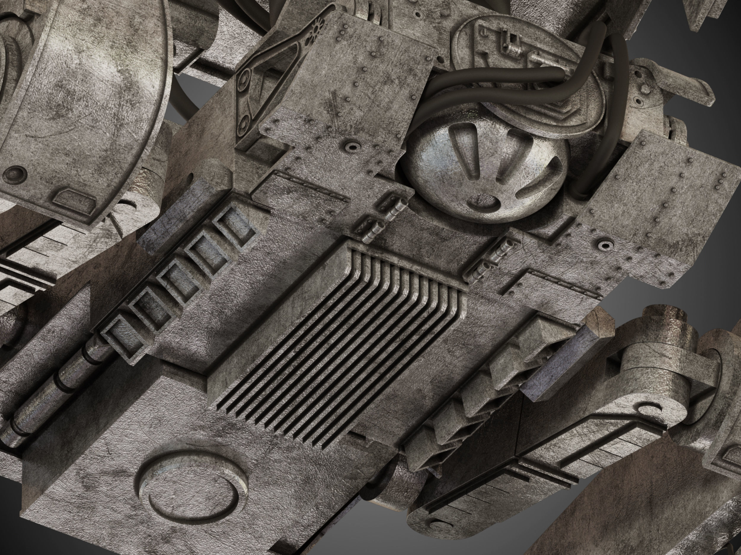 Star Wars AT-ST walker 3D model_16