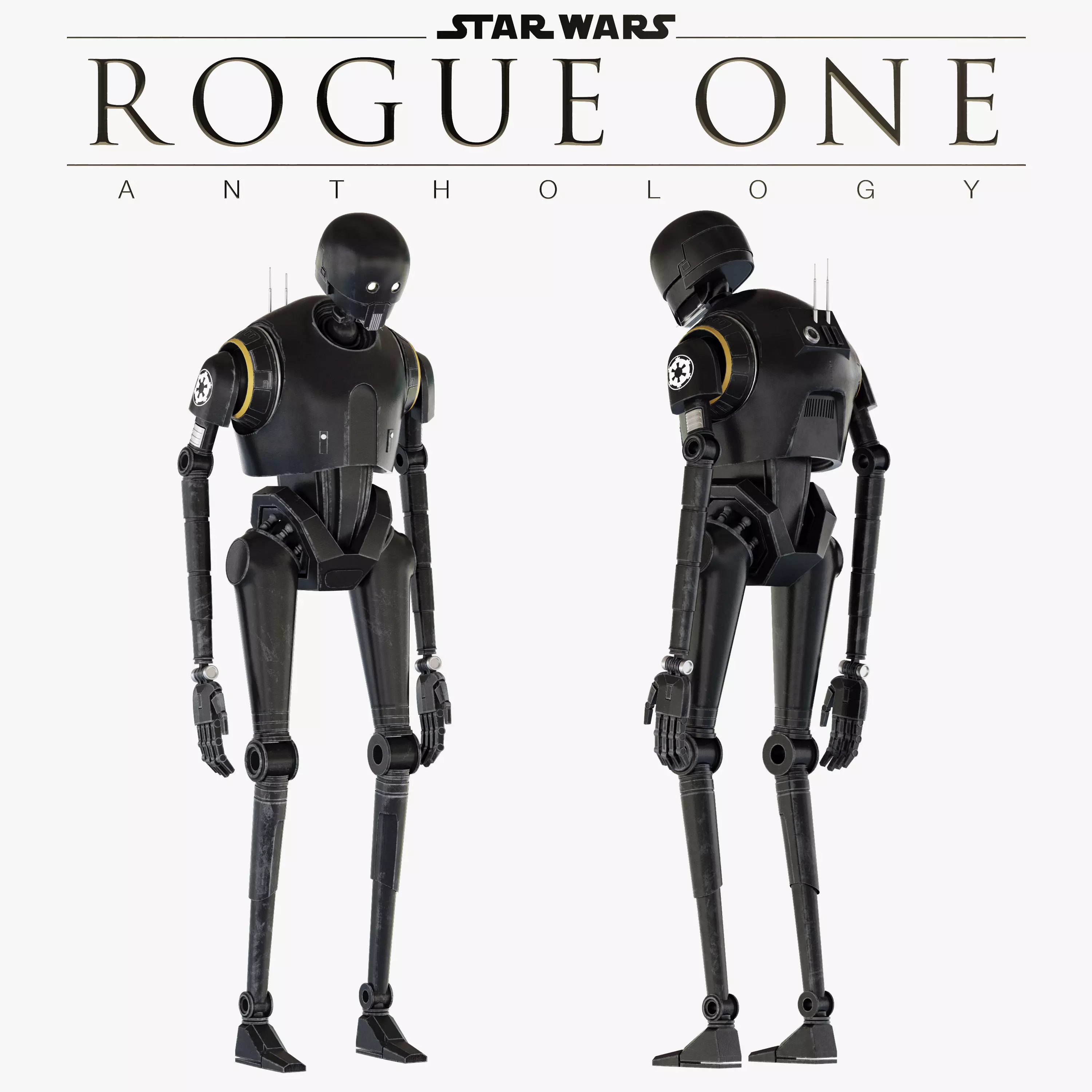 K-2SO Star Wars Droid 3D model_0
