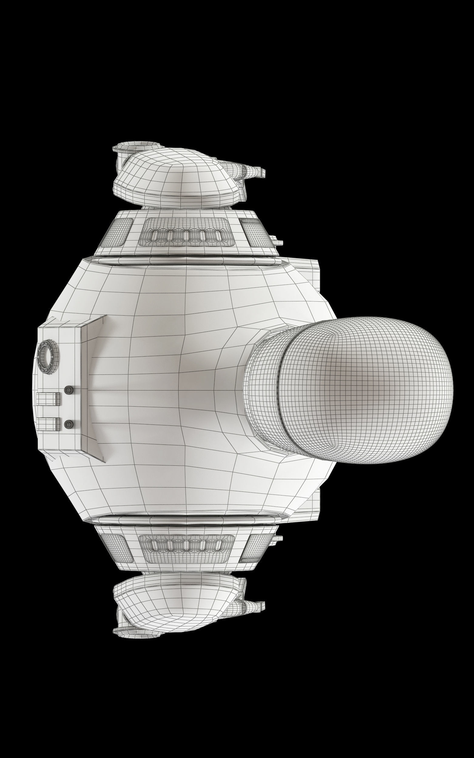 K-2SO Star Wars Droid 3D model_25