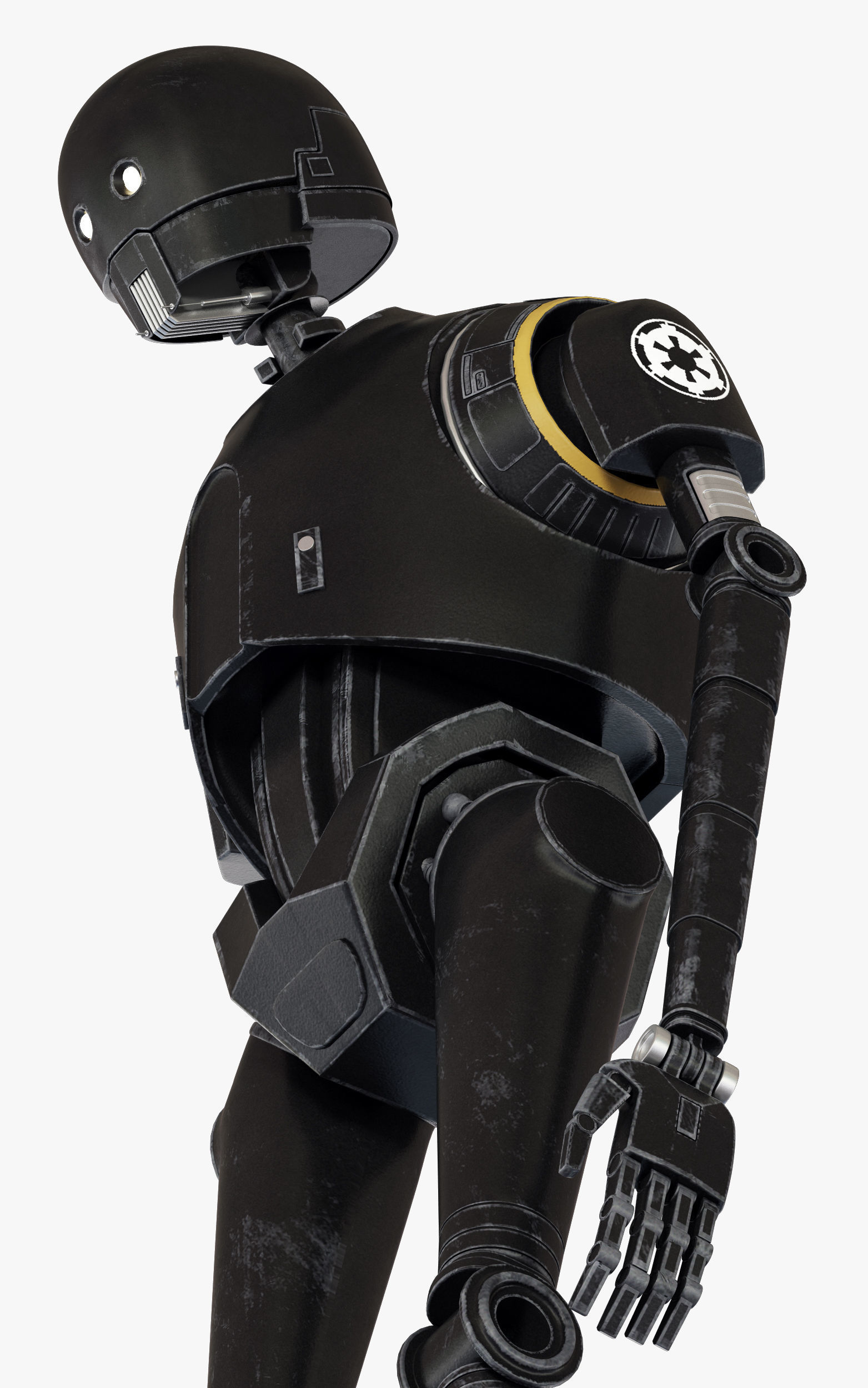 K-2SO Star Wars Droid 3D model_11