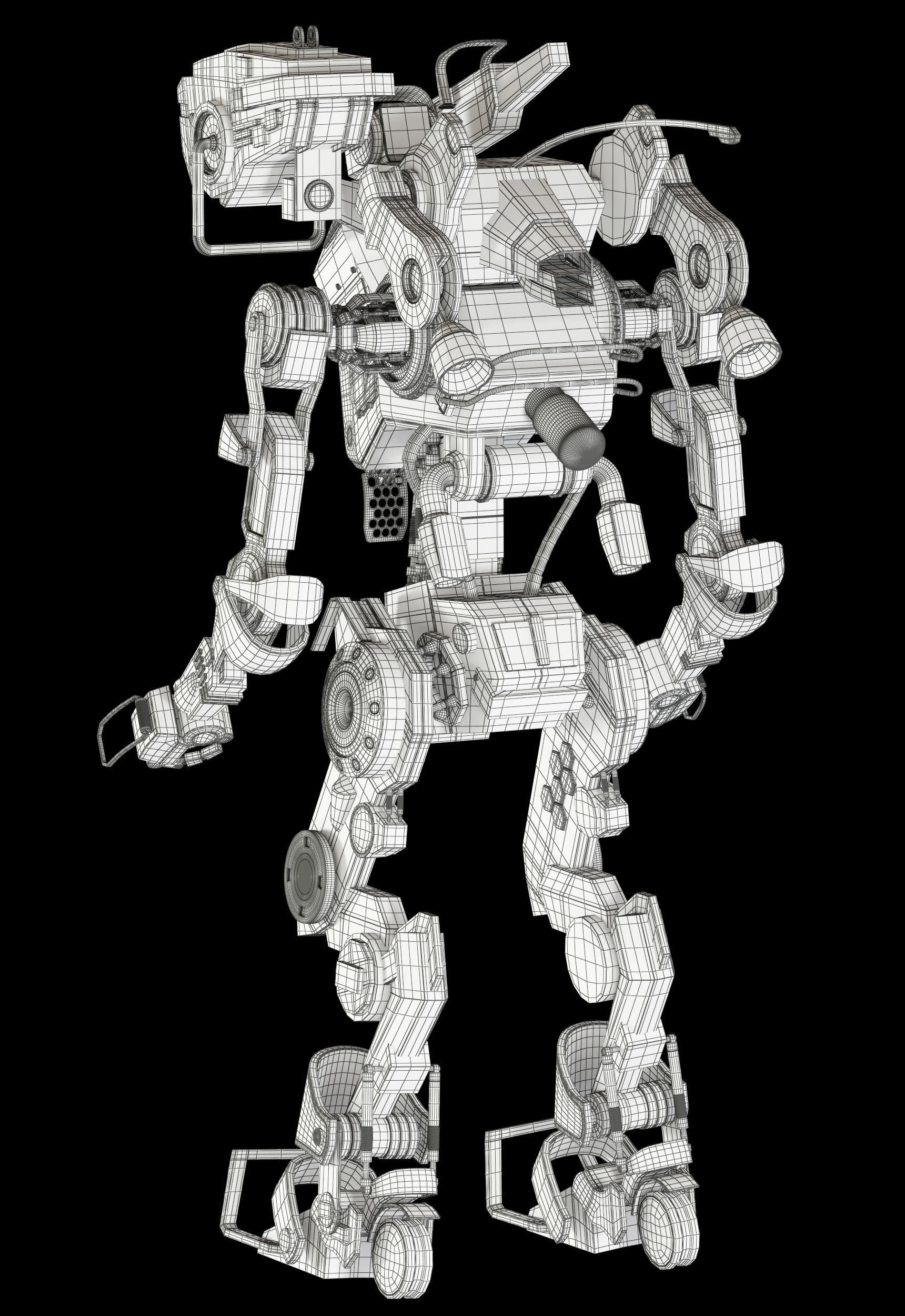 Titanfall Stryder 3D model_20
