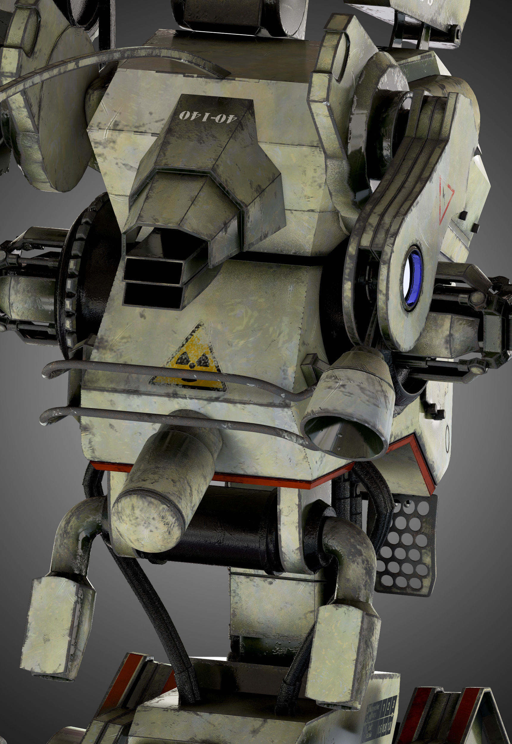 Titanfall Stryder 3D model_15
