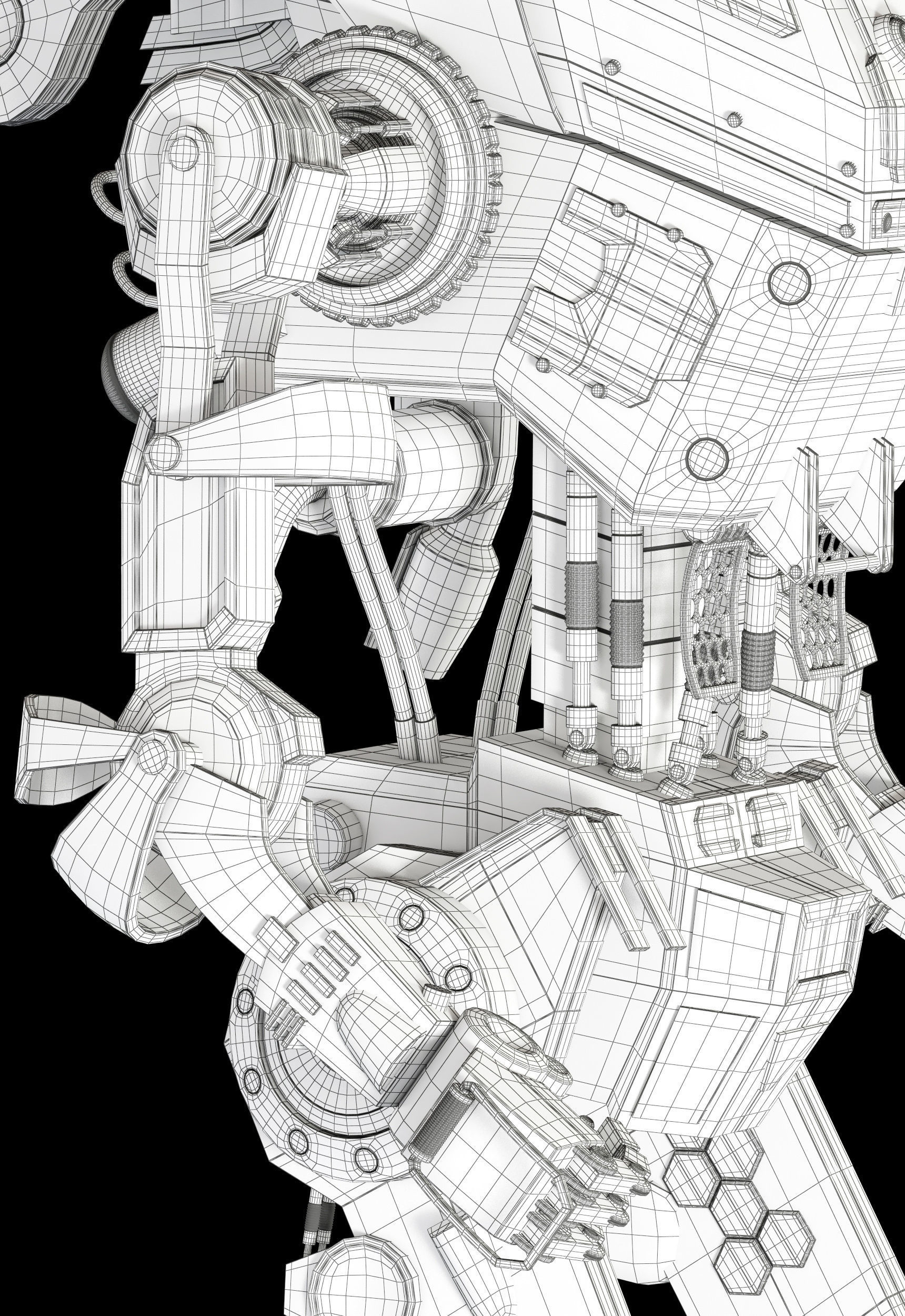 Titanfall Stryder 3D model_24