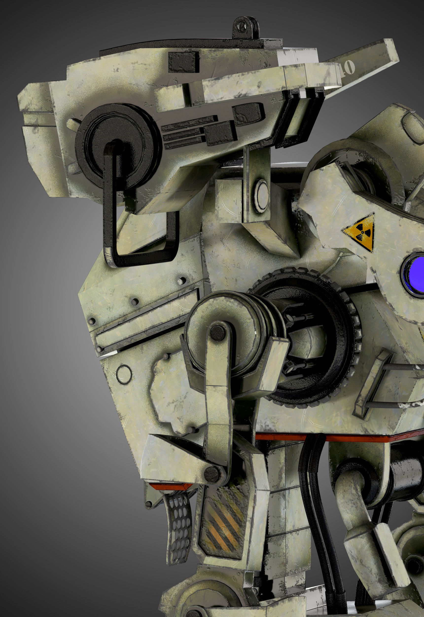 Titanfall Stryder 3D model_12