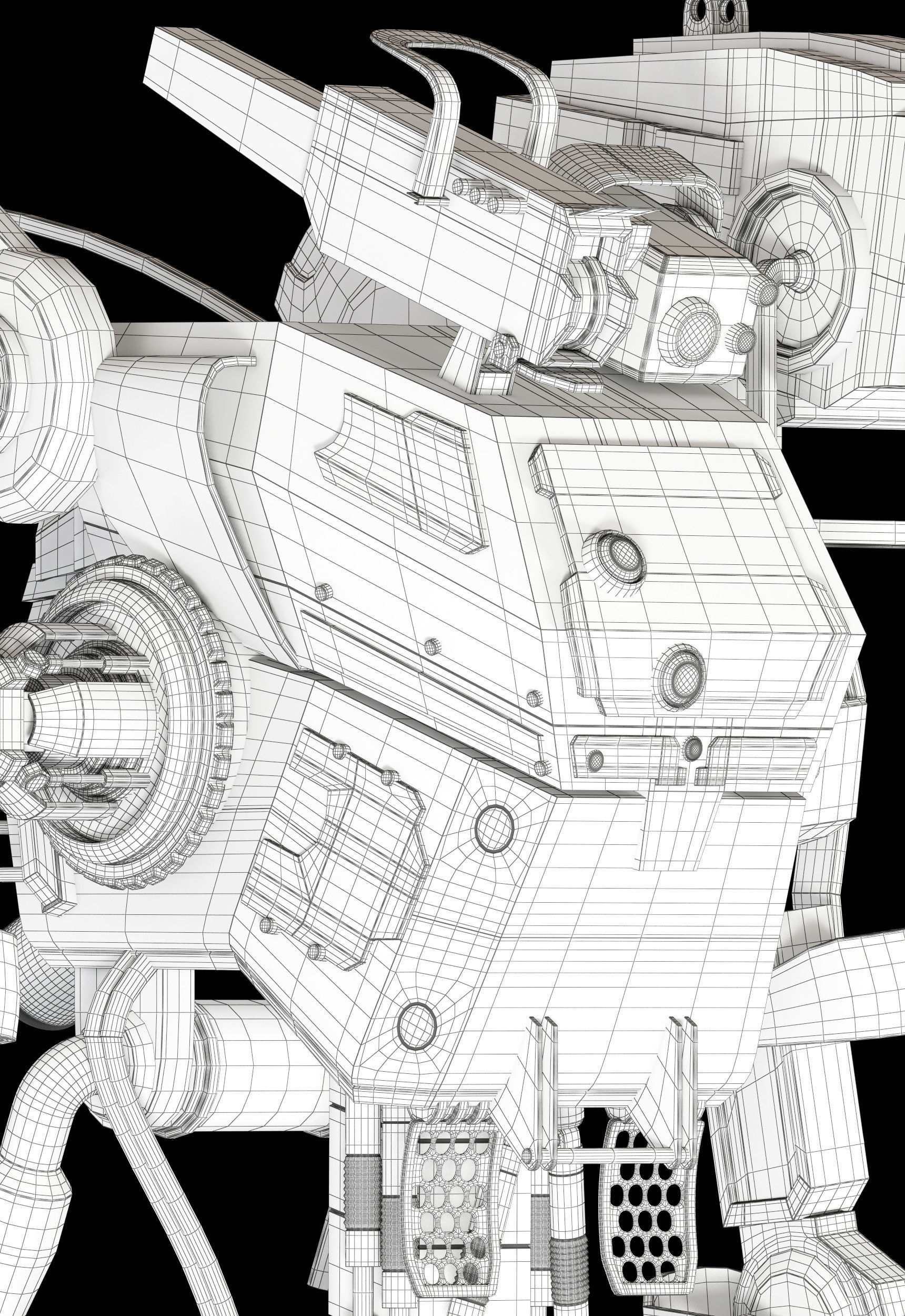 Titanfall Stryder 3D model_28