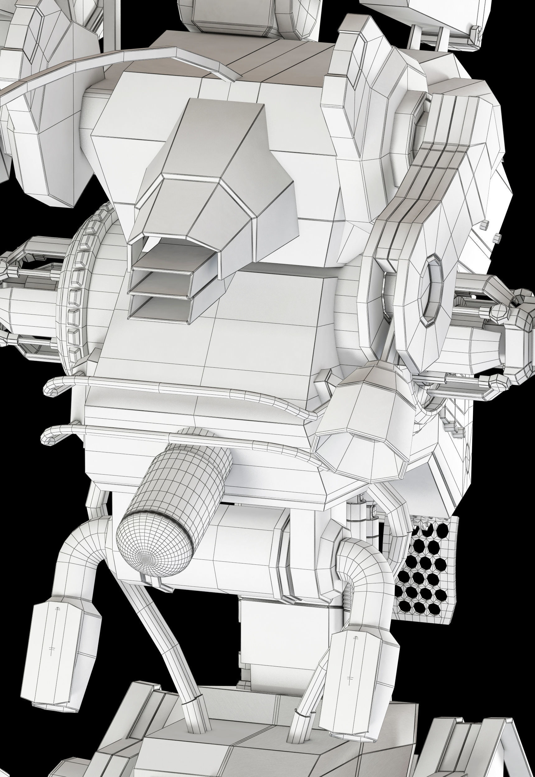 Titanfall Stryder 3D model_37