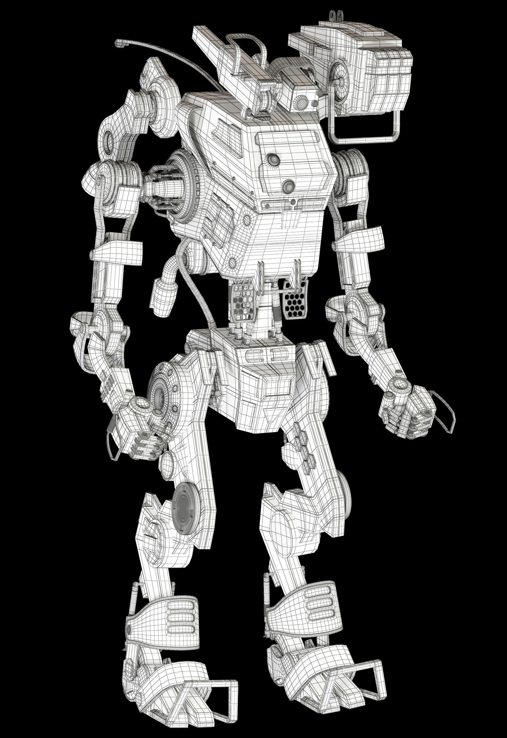 Titanfall Stryder 3D model_18