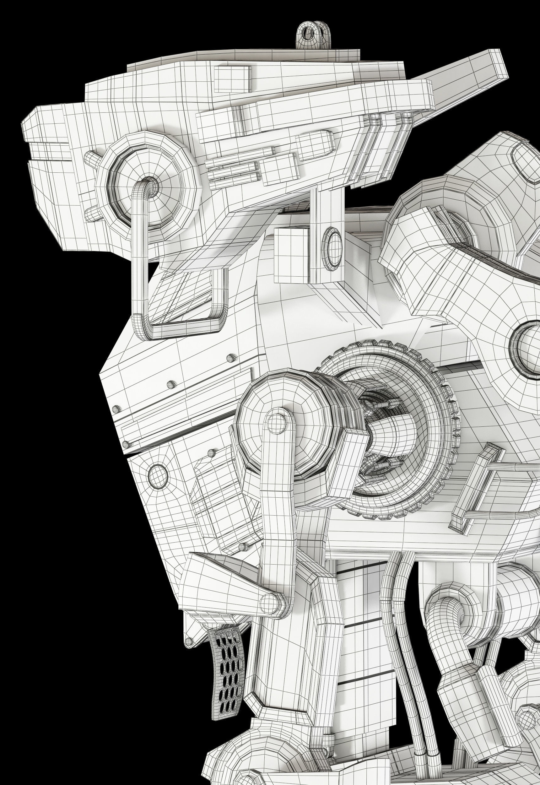 Titanfall Stryder 3D model_30