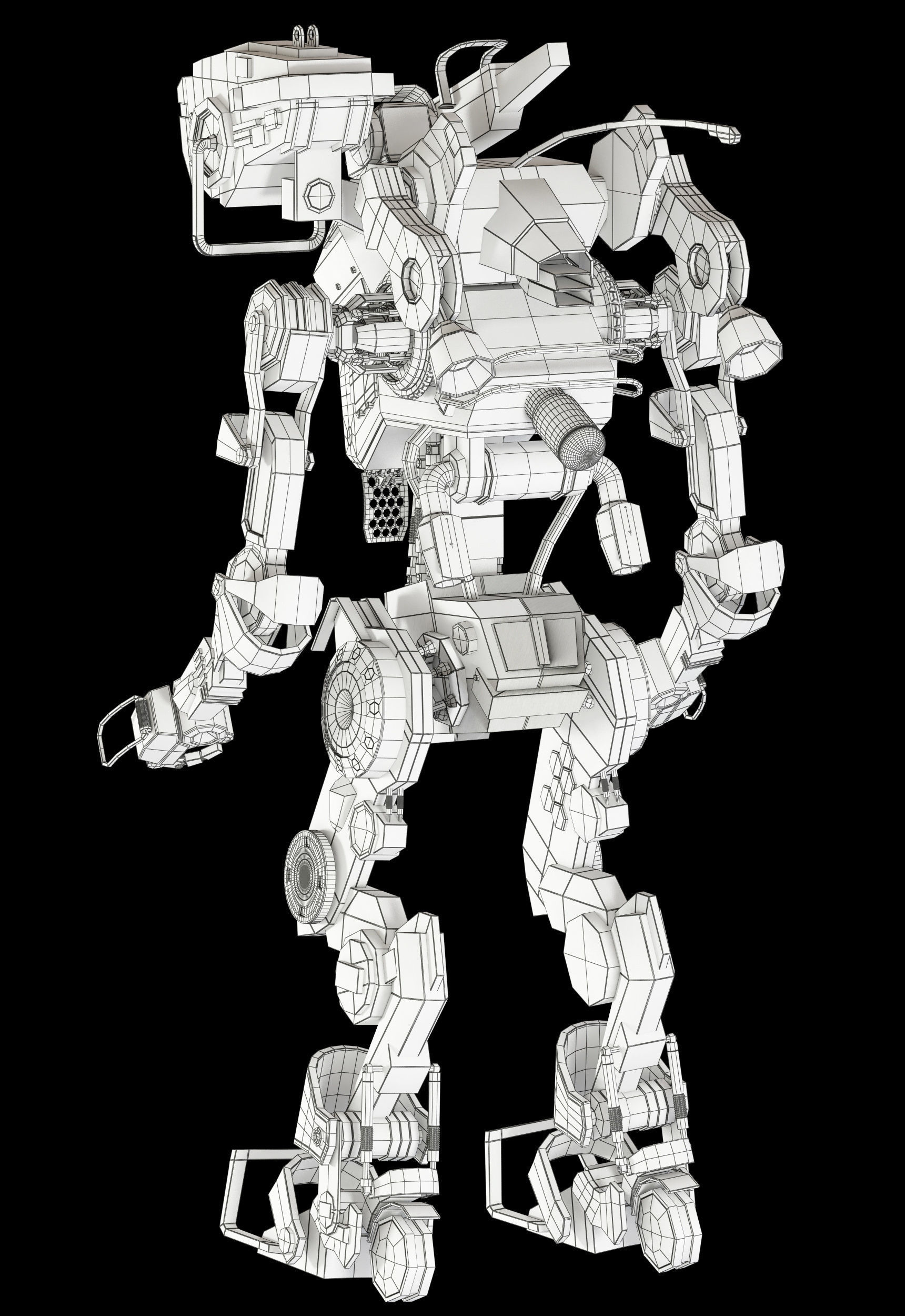 Titanfall Stryder 3D model_21
