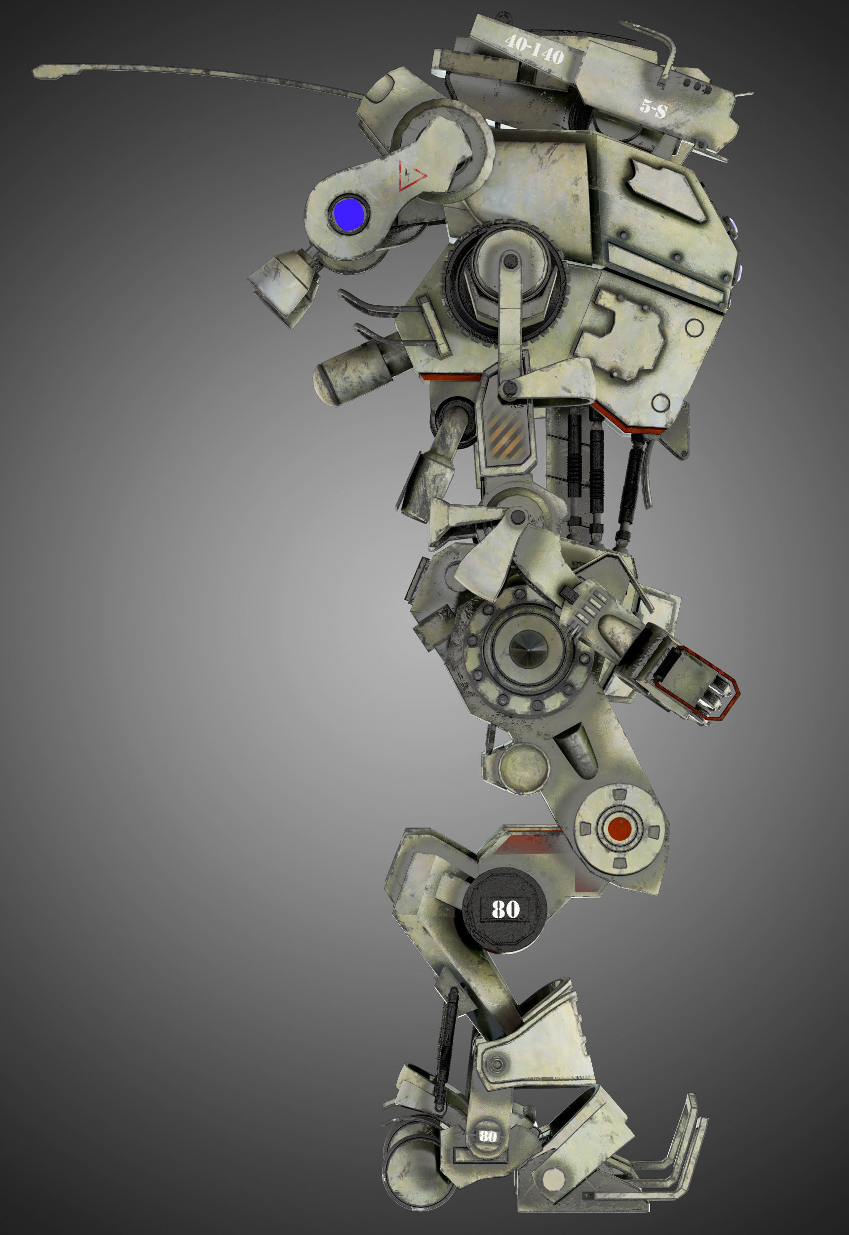 Titanfall Stryder 3D model_3
