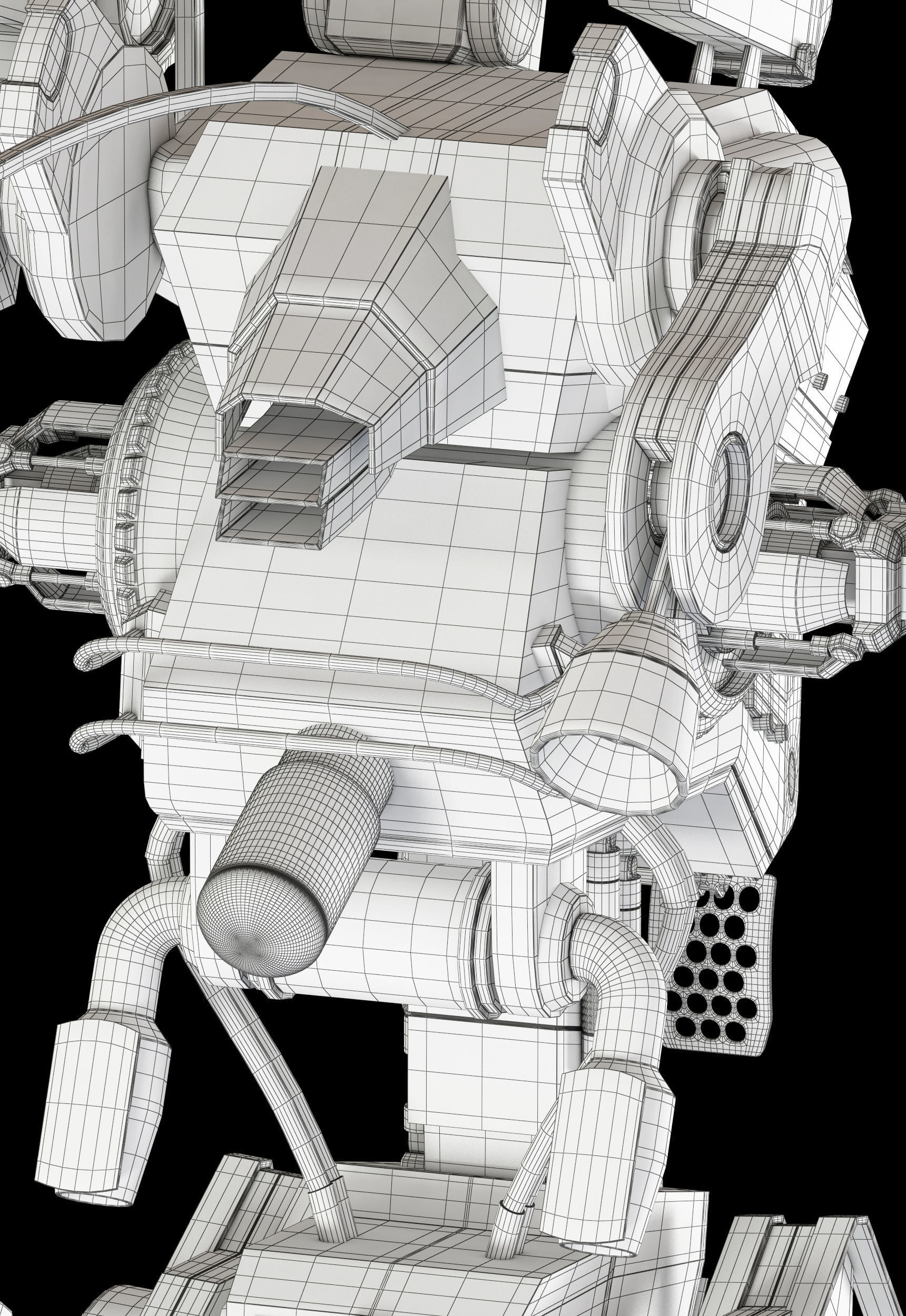 Titanfall Stryder 3D model_36