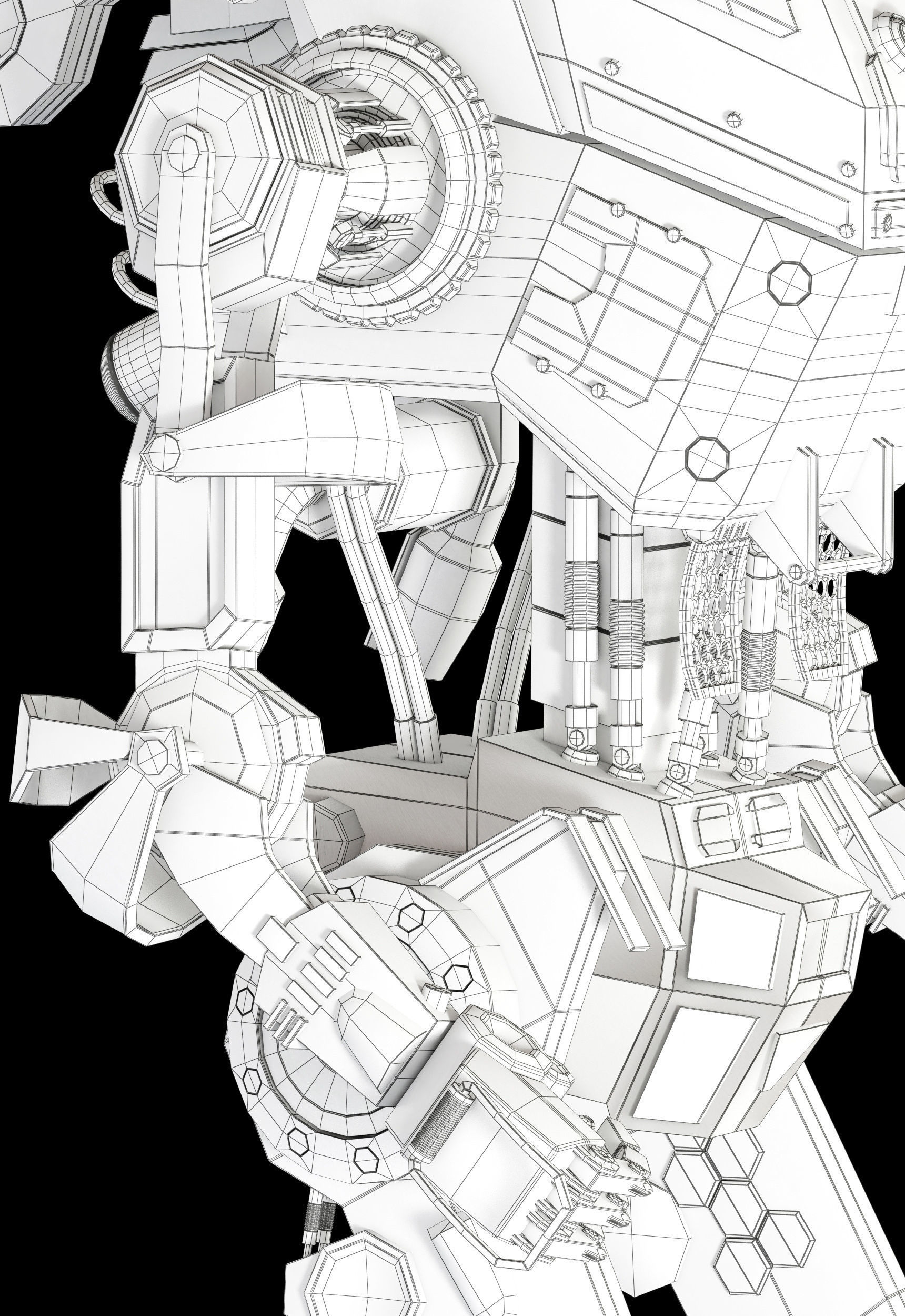 Titanfall Stryder 3D model_25