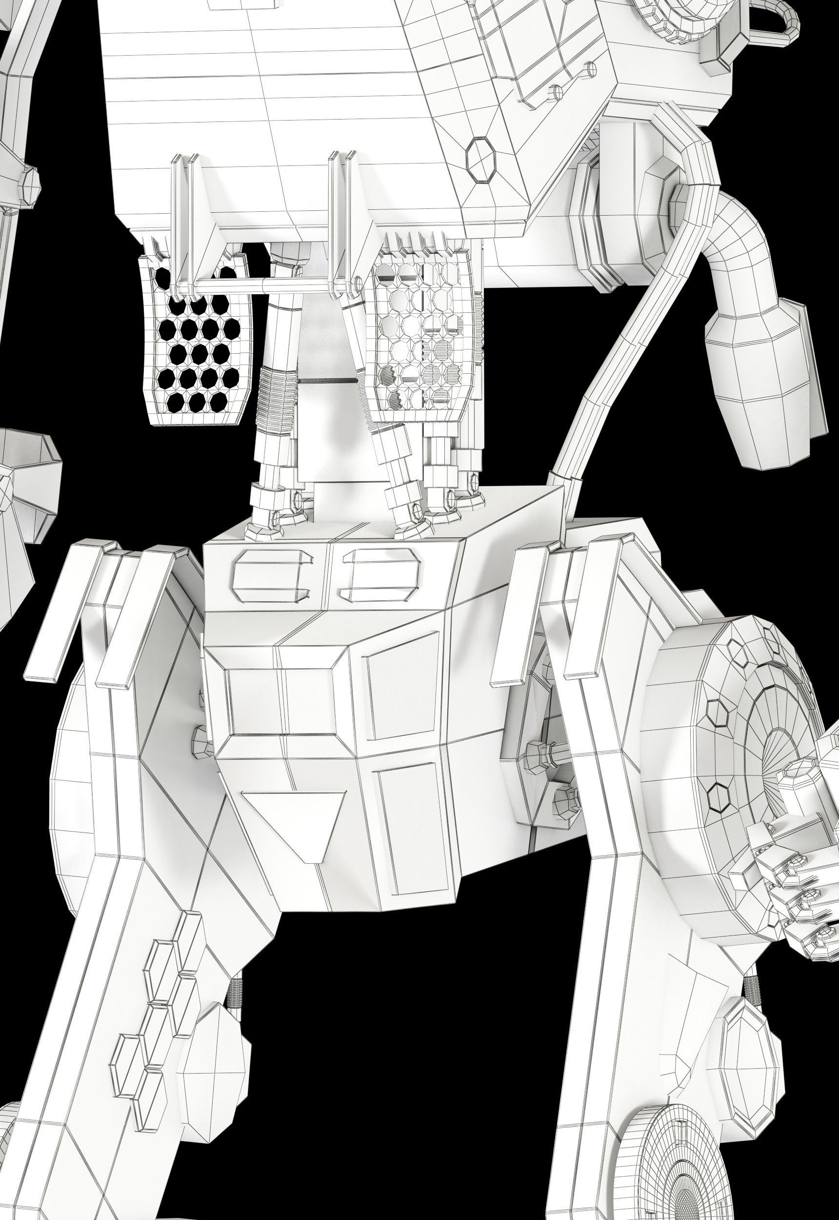 Titanfall Stryder 3D model_33