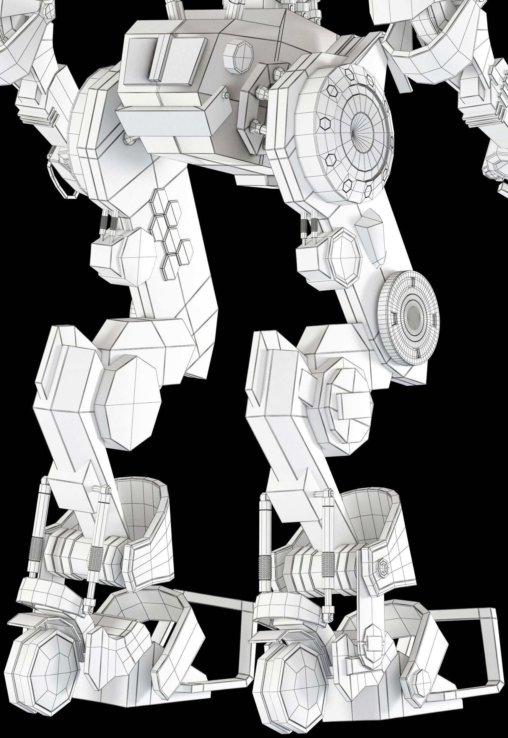 Titanfall Stryder 3D model_26