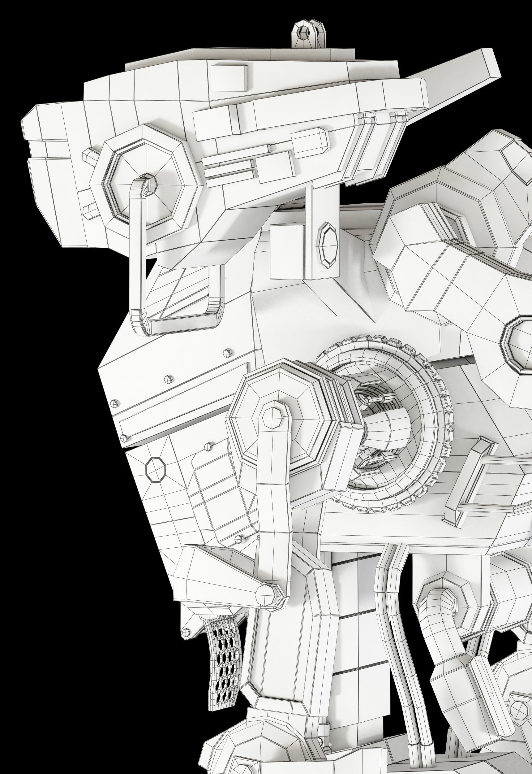 Titanfall Stryder 3D model_31