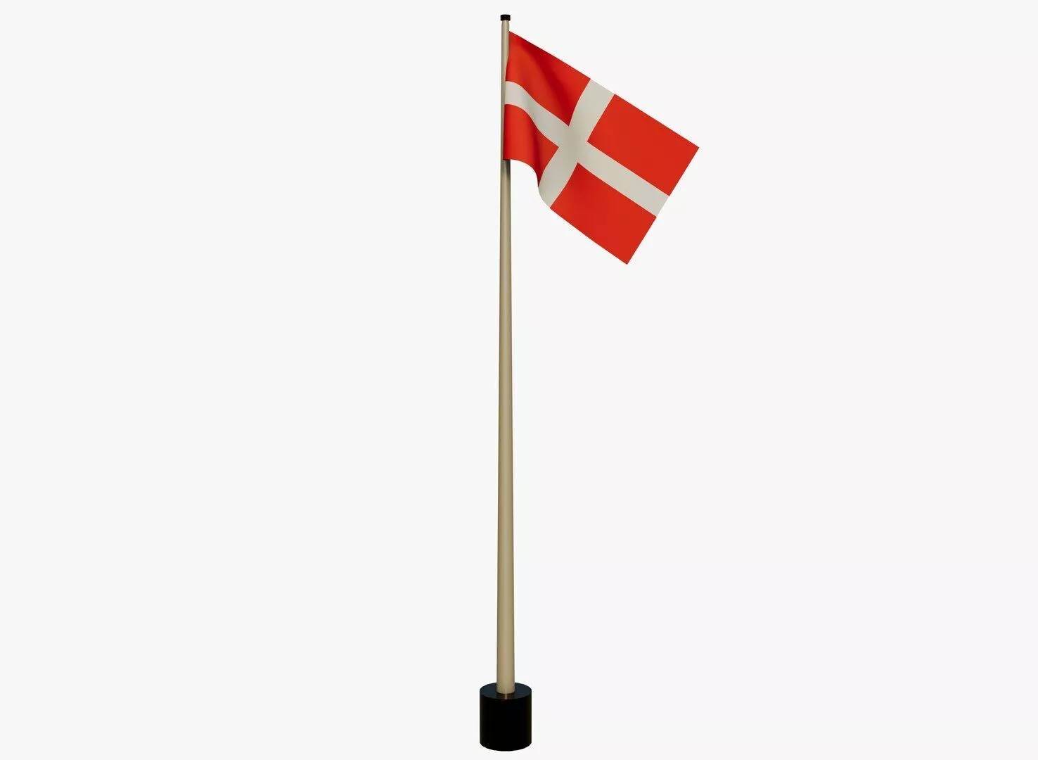 Malta Flag Free 3D model