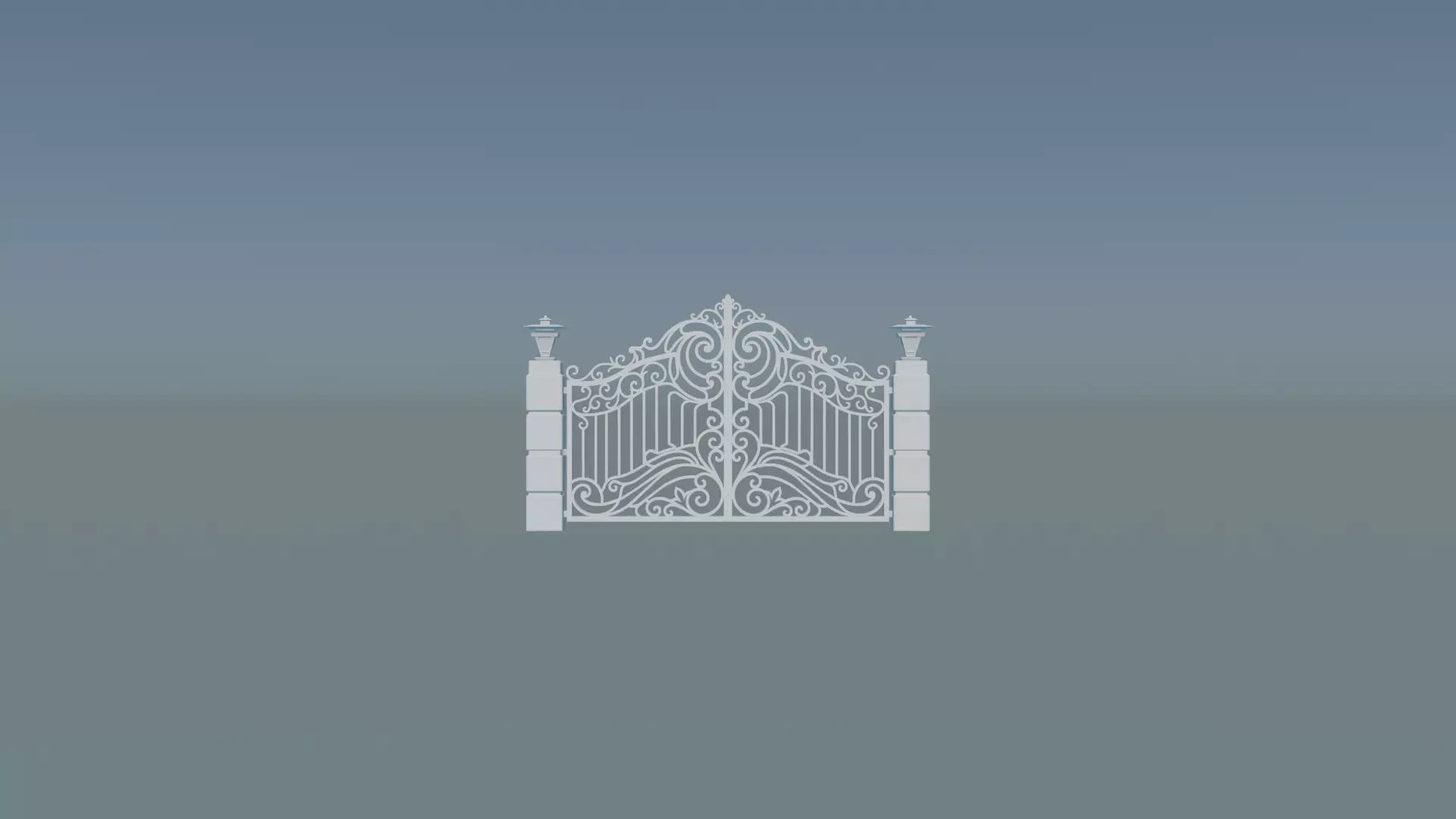 Entrance Gate 3D print model