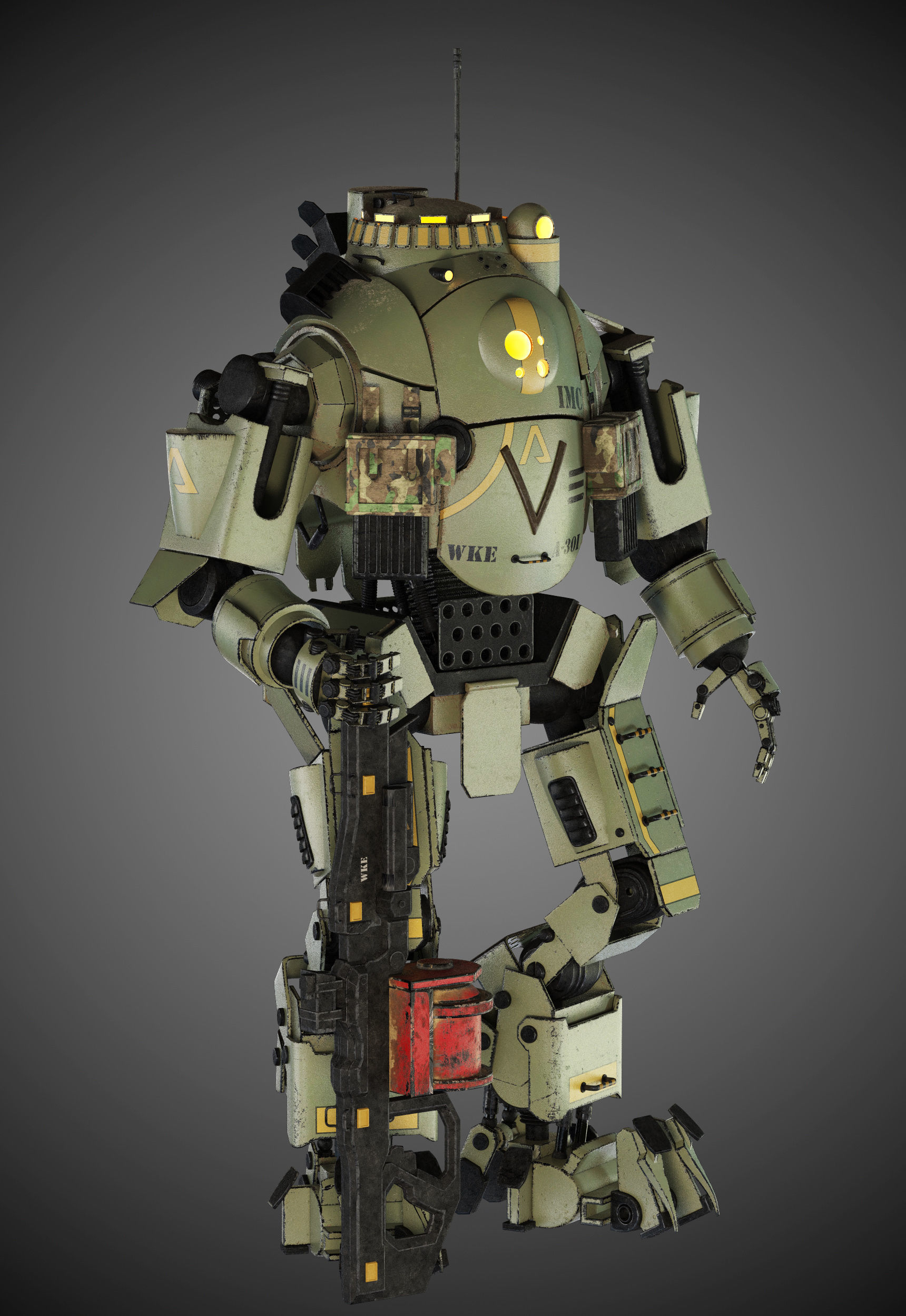Titanfall Atlas 3D model_1