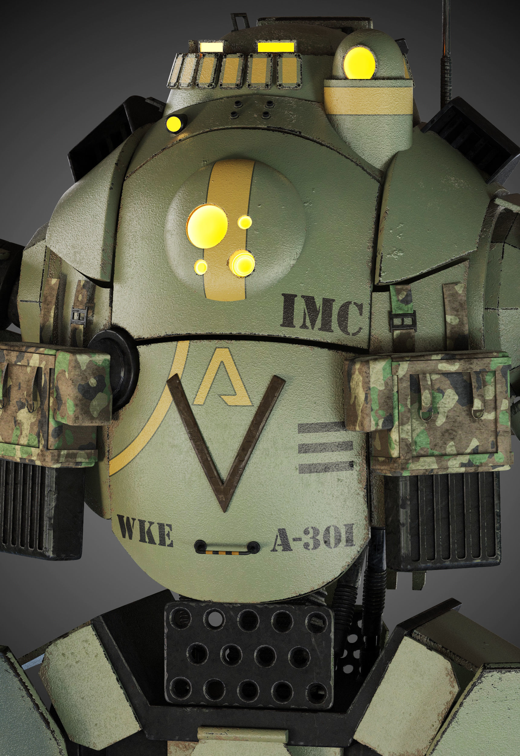 Titanfall Atlas 3D model_12