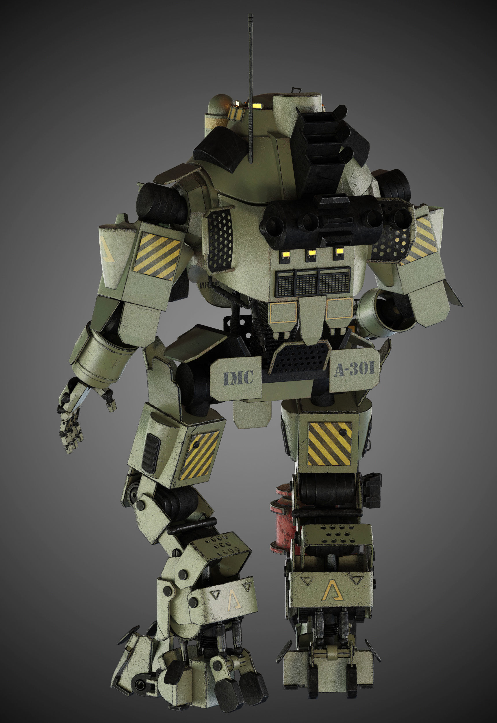 Titanfall Atlas 3D model_3