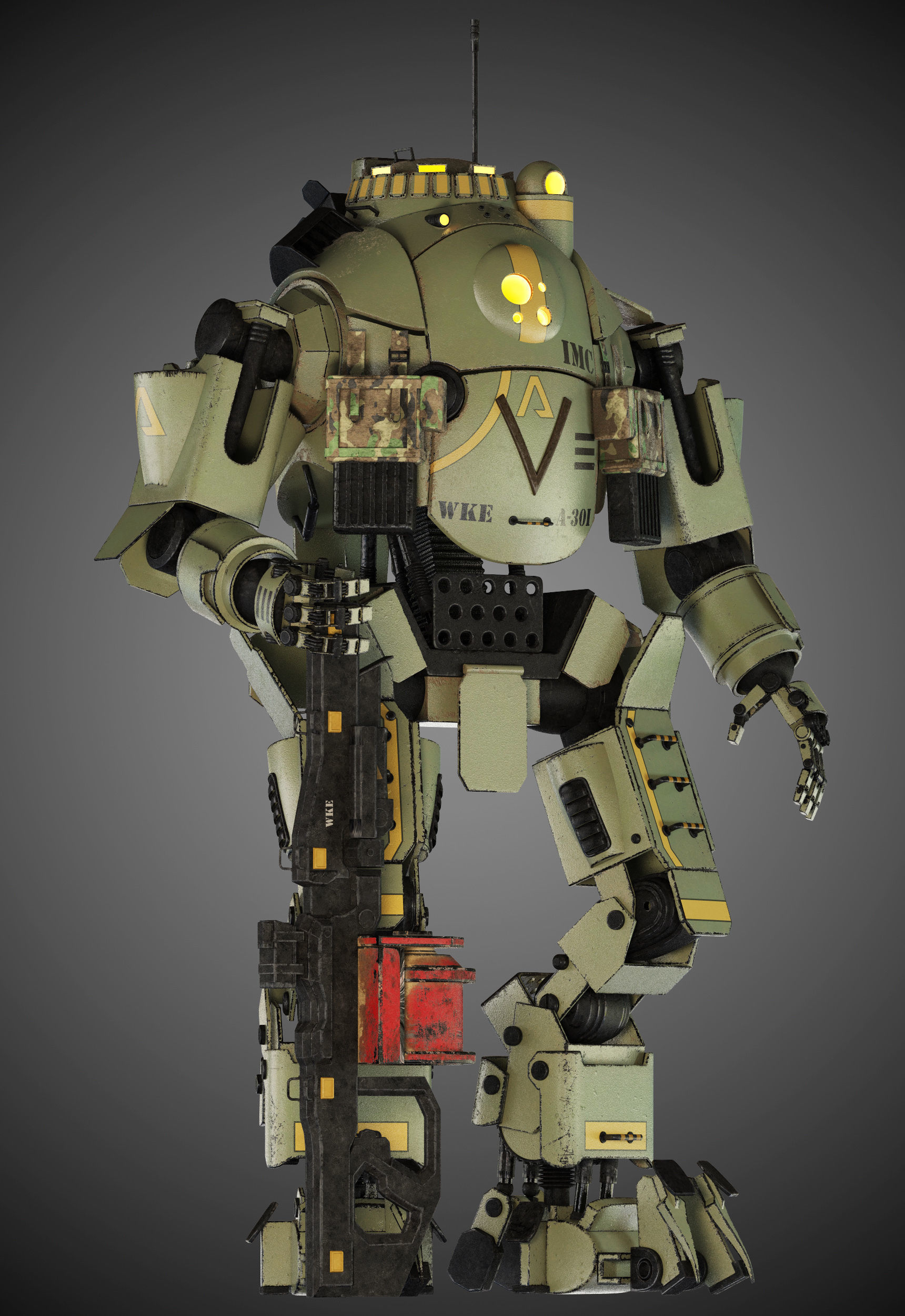 Titanfall Atlas 3D model_17